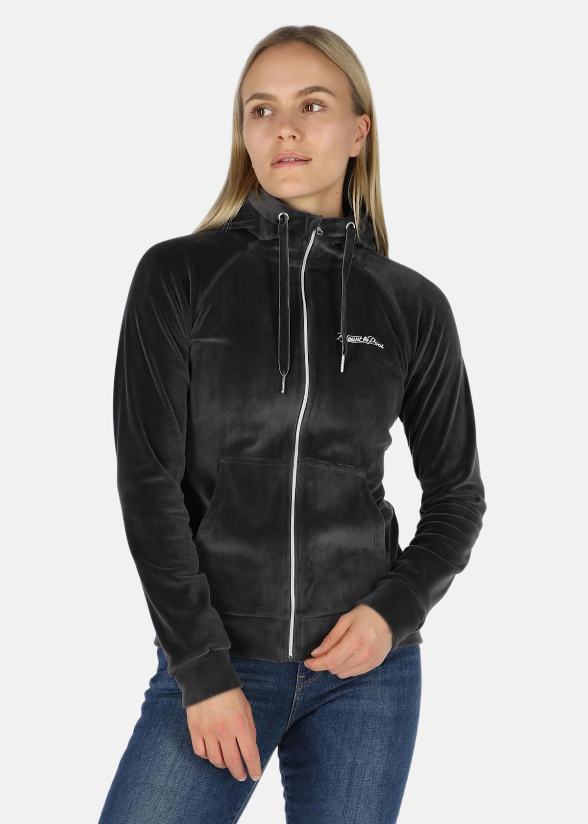 LA Velour Jacket W |  - sv-se - dam - klader - trojor - fleecetrojor-fleecejackor - fleecetrojor-hel-dragkedja | Padelspecialisterna
