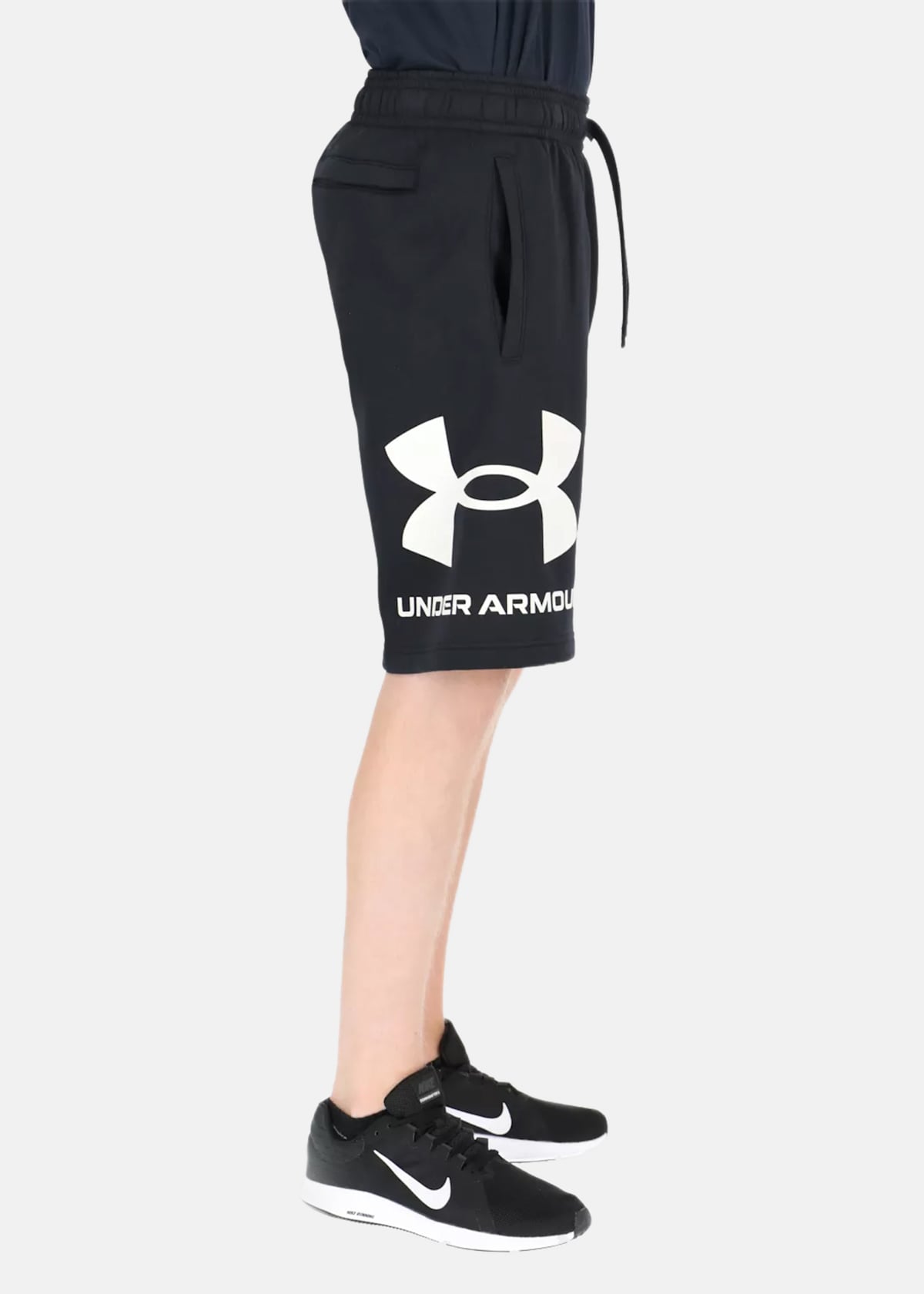 UA Rival Flc Big Logo Shorts |  - sv-se - herr - klader - shorts - vardags-jeansshorts - vardagsshorts | Padelspecialisterna