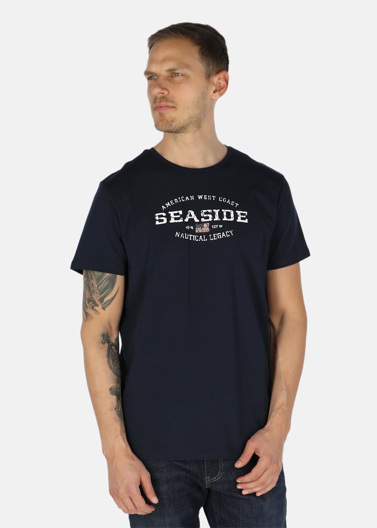 Nautical Tee |  - sv-se - herr - klader - t-shirts-linnen - t-shirt-vardag-sport - kortarmad-t-shirt-vardag-sport | Padelspecialisterna