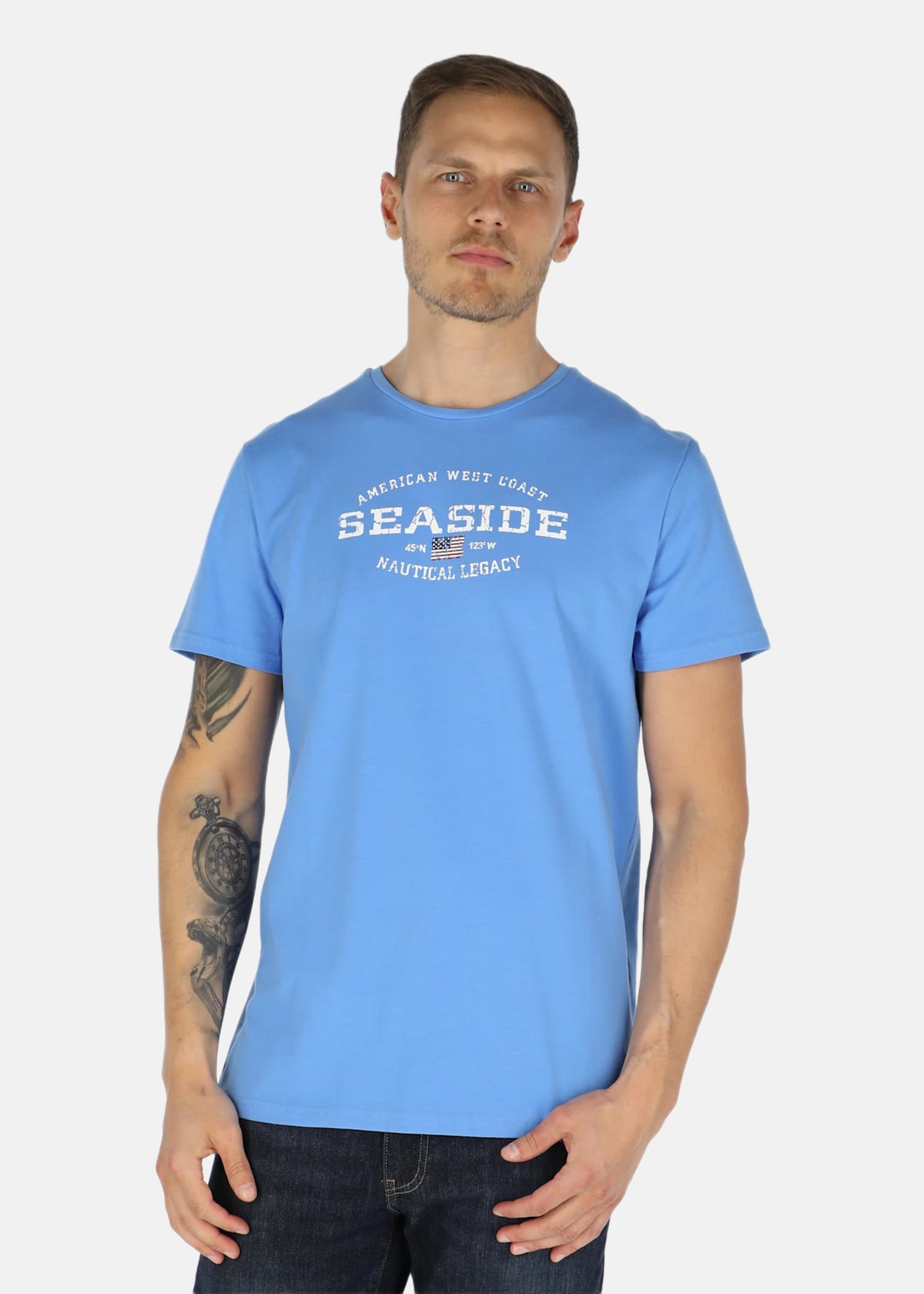 Nautical Tee |  - sv-se - herr - klader - t-shirts-linnen - t-shirt-vardag-sport - kortarmad-t-shirt-vardag-sport | Padelspecialisterna