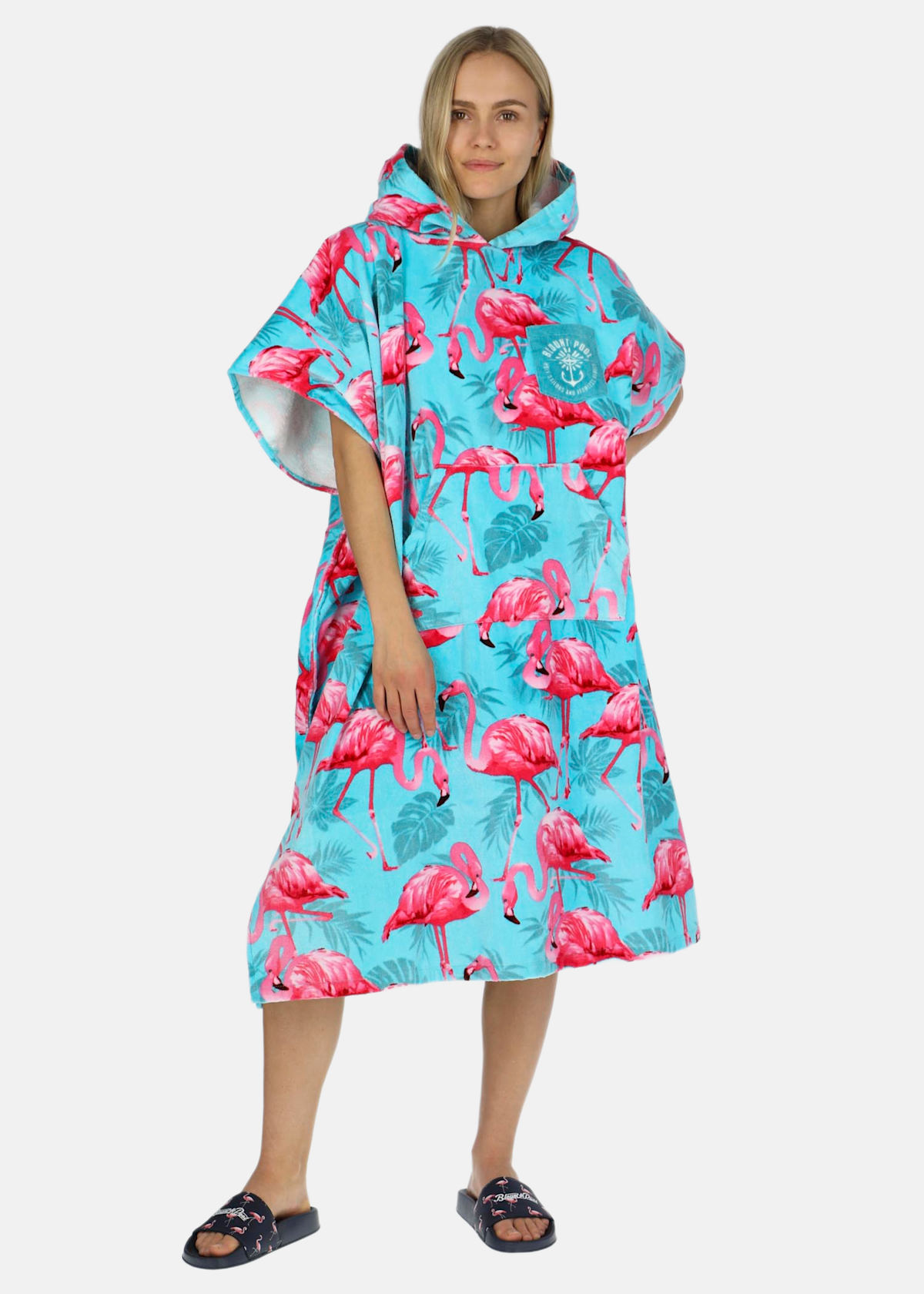Tropical Beach Poncho |  - sv-se - dam - klader - underklader - pyjamas-morgonrock | Padelspecialisterna