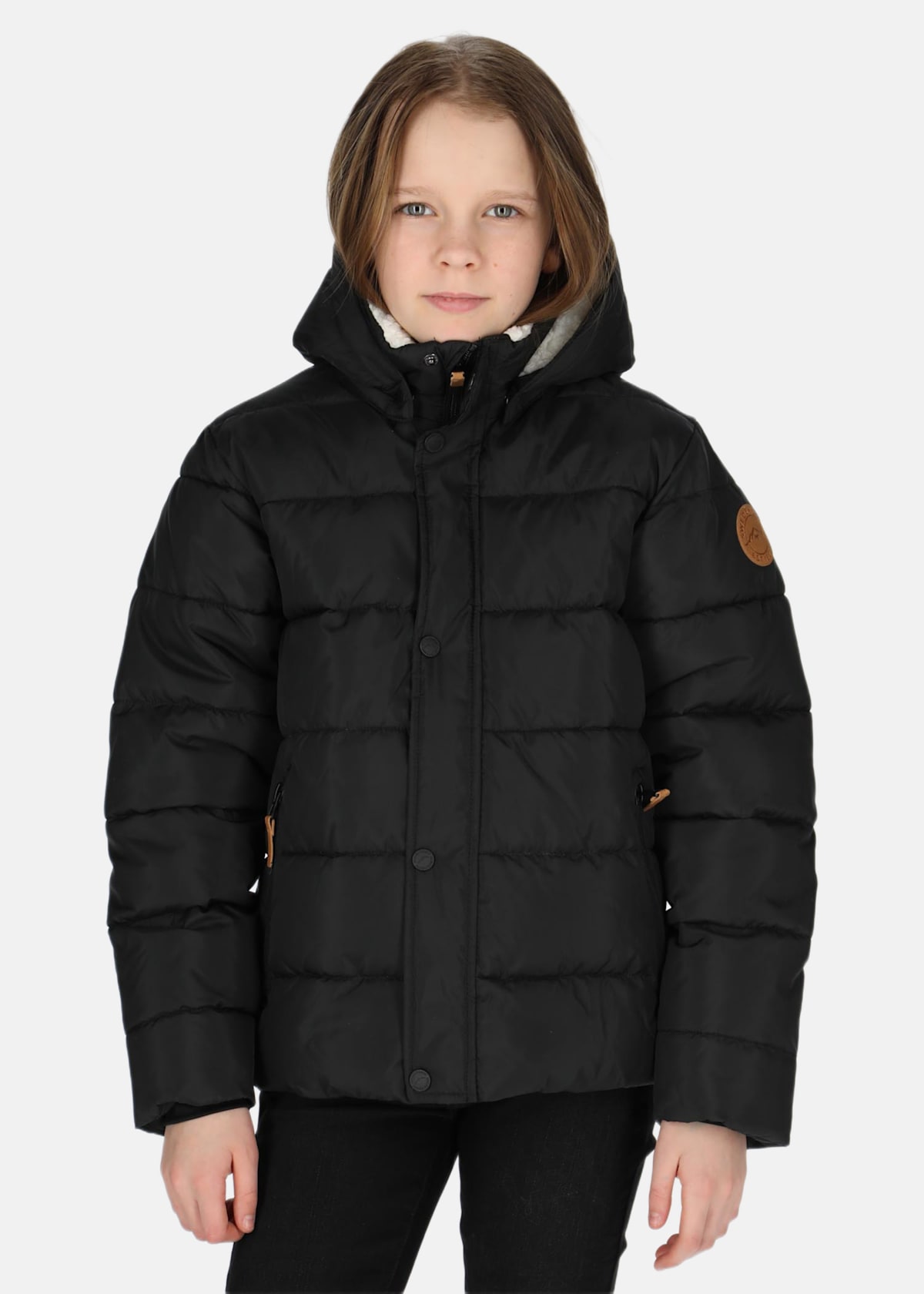 Duved Puffy Jacket JR |  - sv-se - varumarken - didriksons - barn | Padelspecialisterna