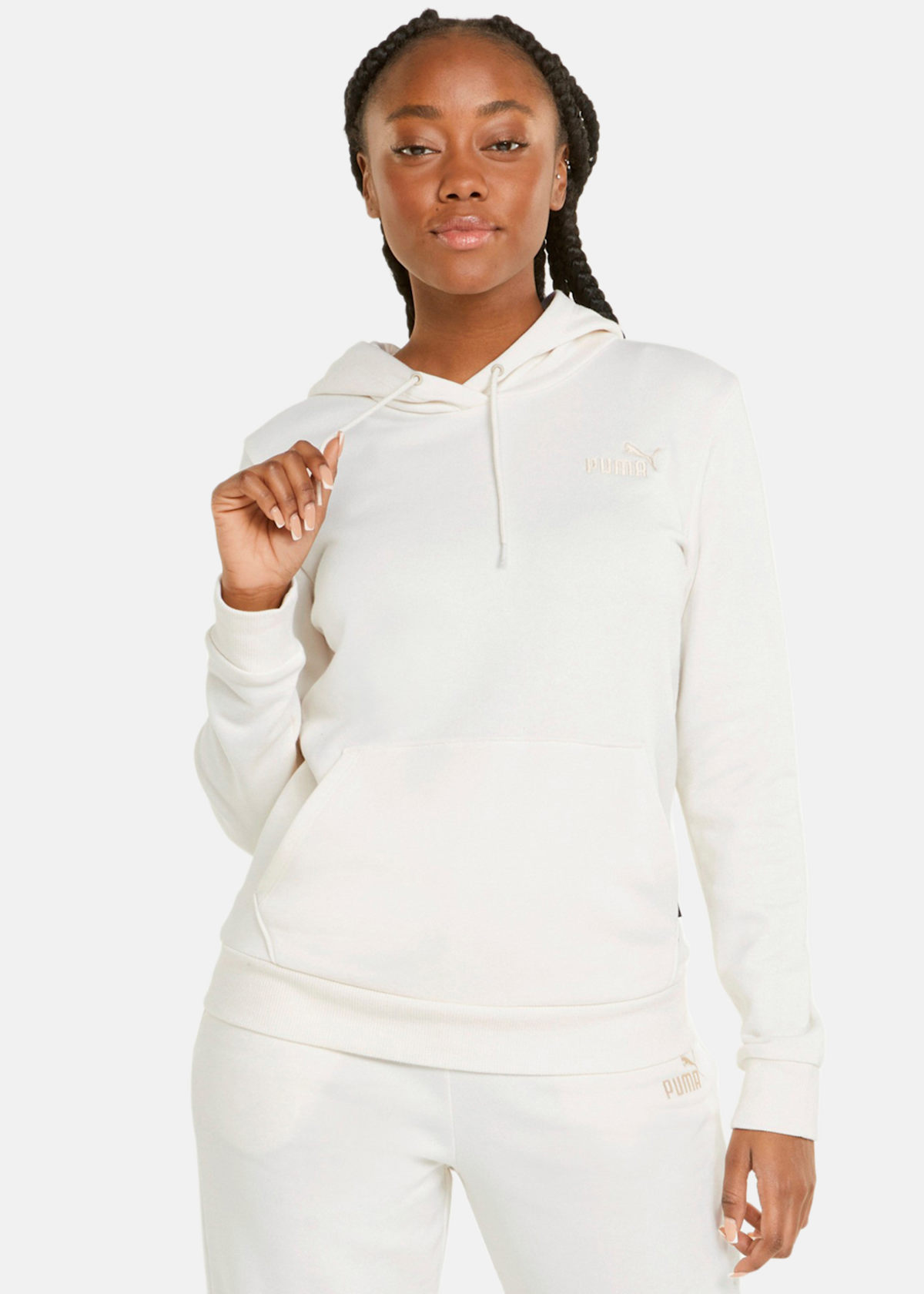 ESS+ Embroidery Hoodie TR |  - sv-se - dam - klader - trojor - huvtrojor - hoodies | Padelspecialisterna