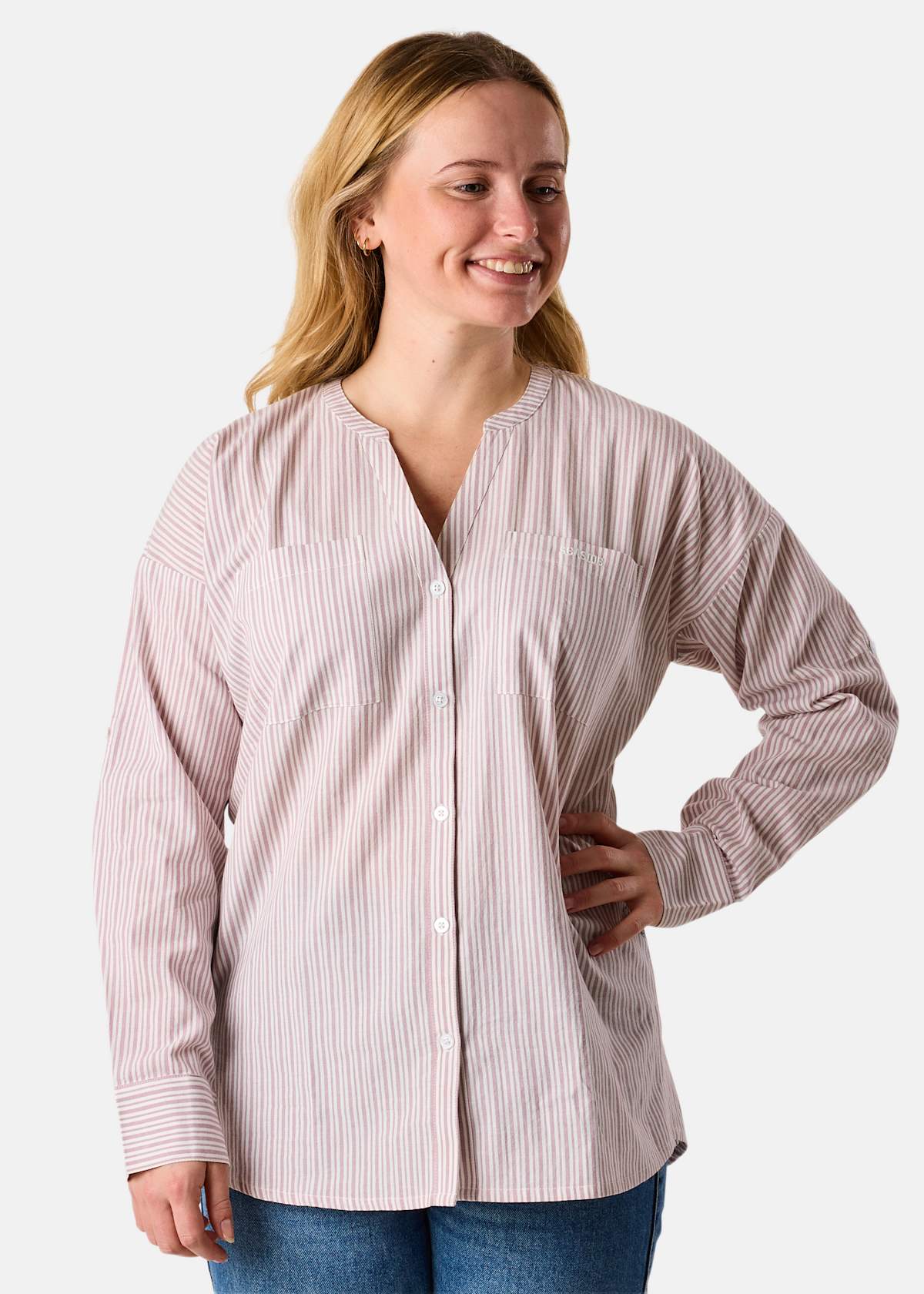 Houston Oversized Shirt W |  - sv-se - dam - klader - skjortor-piketrojor - skjortor - langarmade-skjortor | Padelspecialisterna