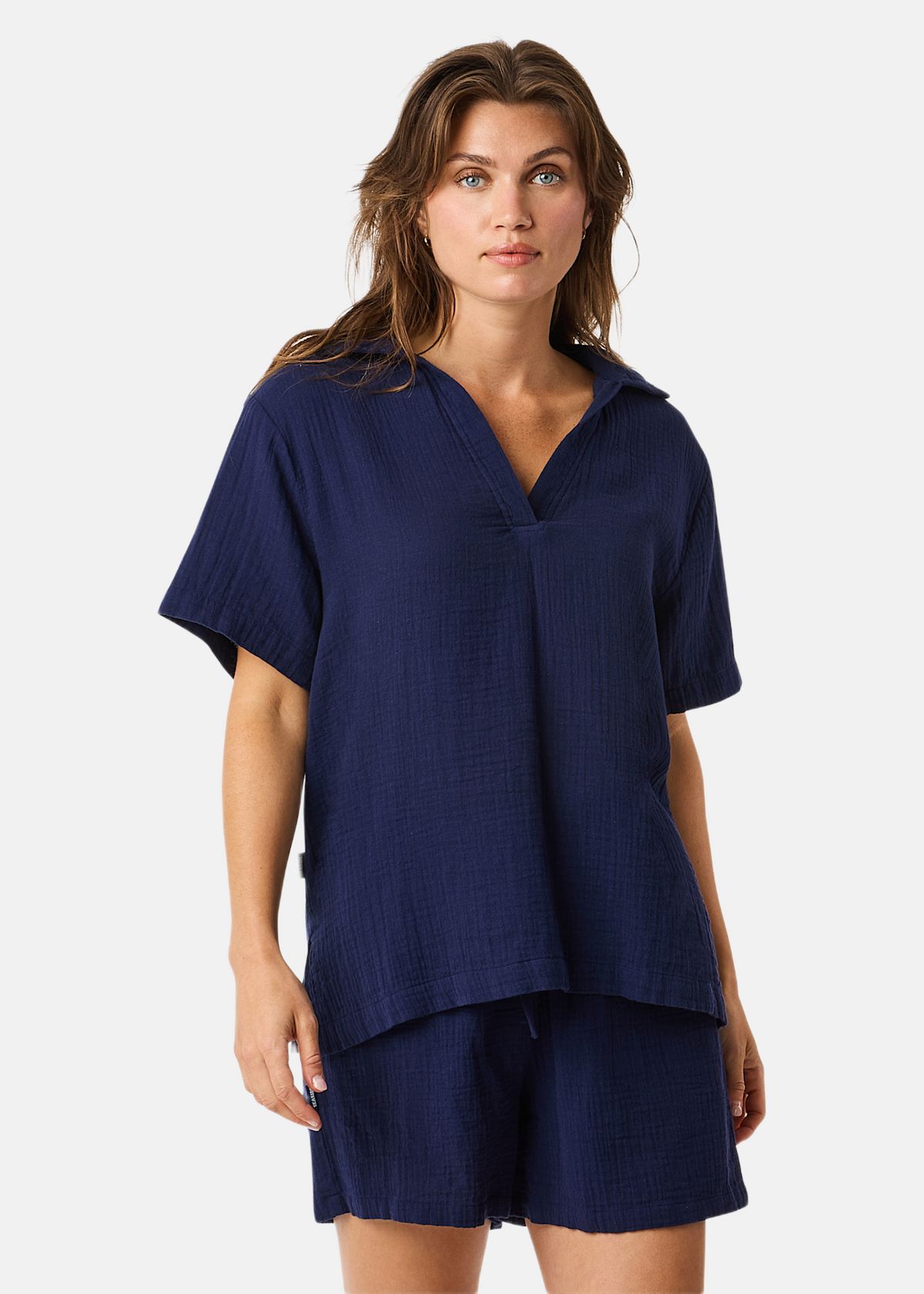 Maxime Blouse W |  - sv-se - dam - klader - toppar-linnen - blus - kortarmade-blusar | Padelspecialisterna