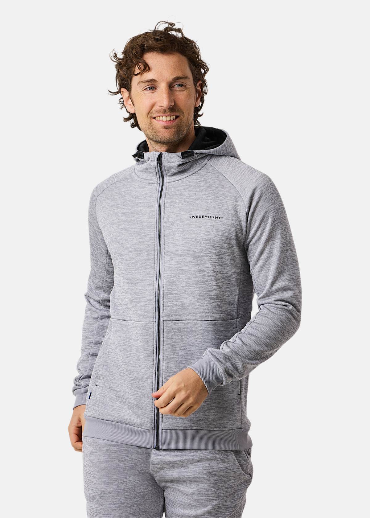 Training Logo Zip Hood II |  - sv-se - herr - klader - trojor - traningstrojor | Padelspecialisterna