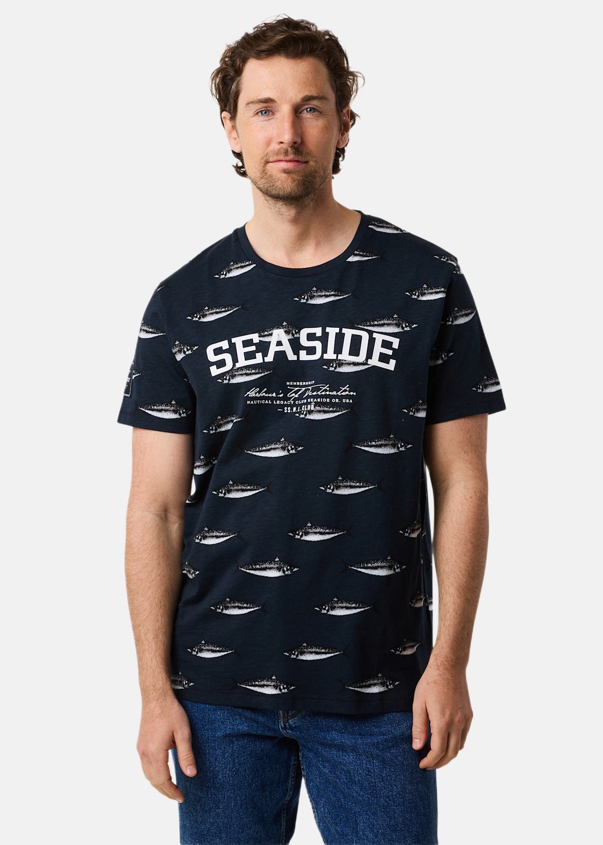 Ocean Tee |  - sv-se - herr - klader - t-shirts-linnen - t-shirt-vardag-sport - kortarmad-t-shirt-vardag-sport | Padelspecialisterna