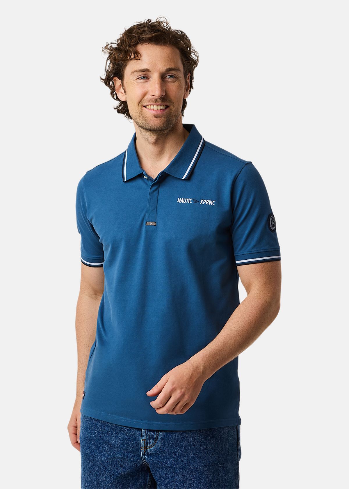 Marstrand Crew Piké |  - sv-se - herr - klader - skjortor-piketrojor - piketrojor - kortarmade-piketrojor | Padelspecialisterna