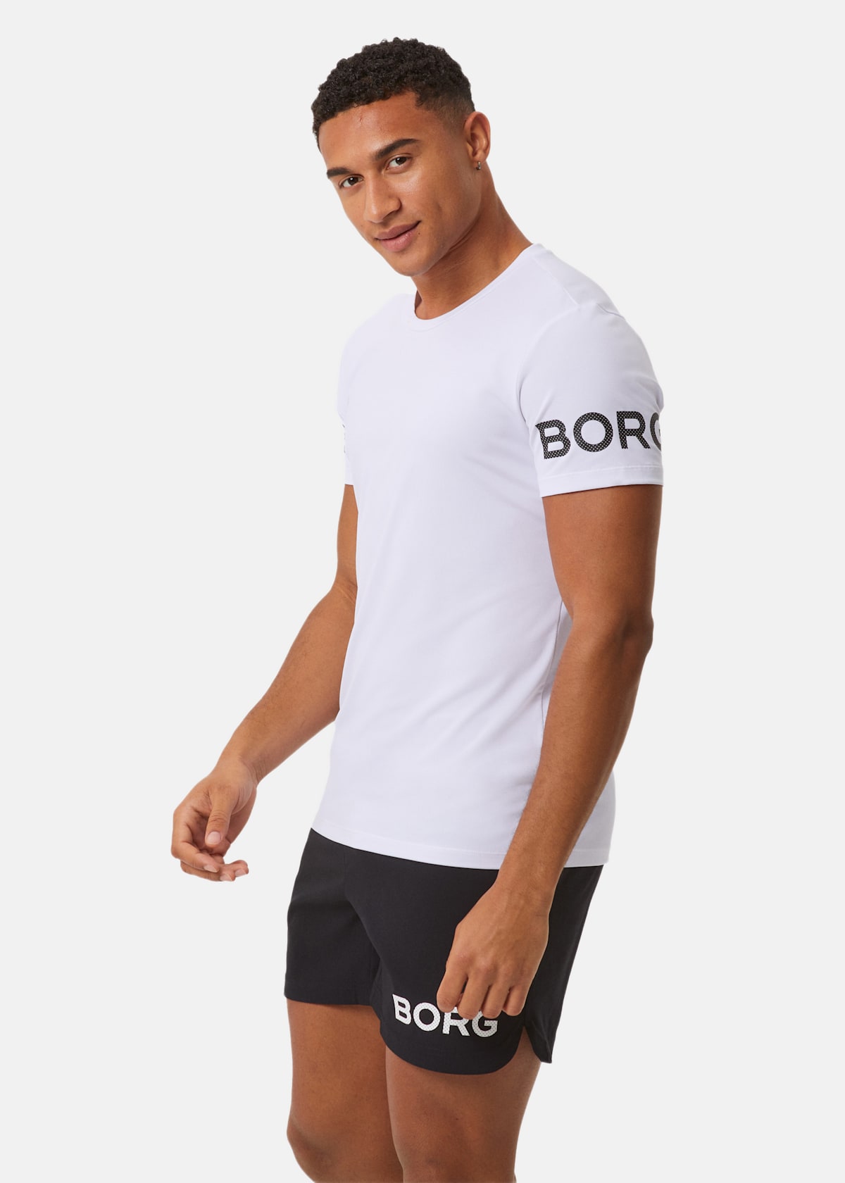 Alternativ bild 1 för T-SHIRT BJÖRN BORG VIT L | Beijerbygg Byggmaterial