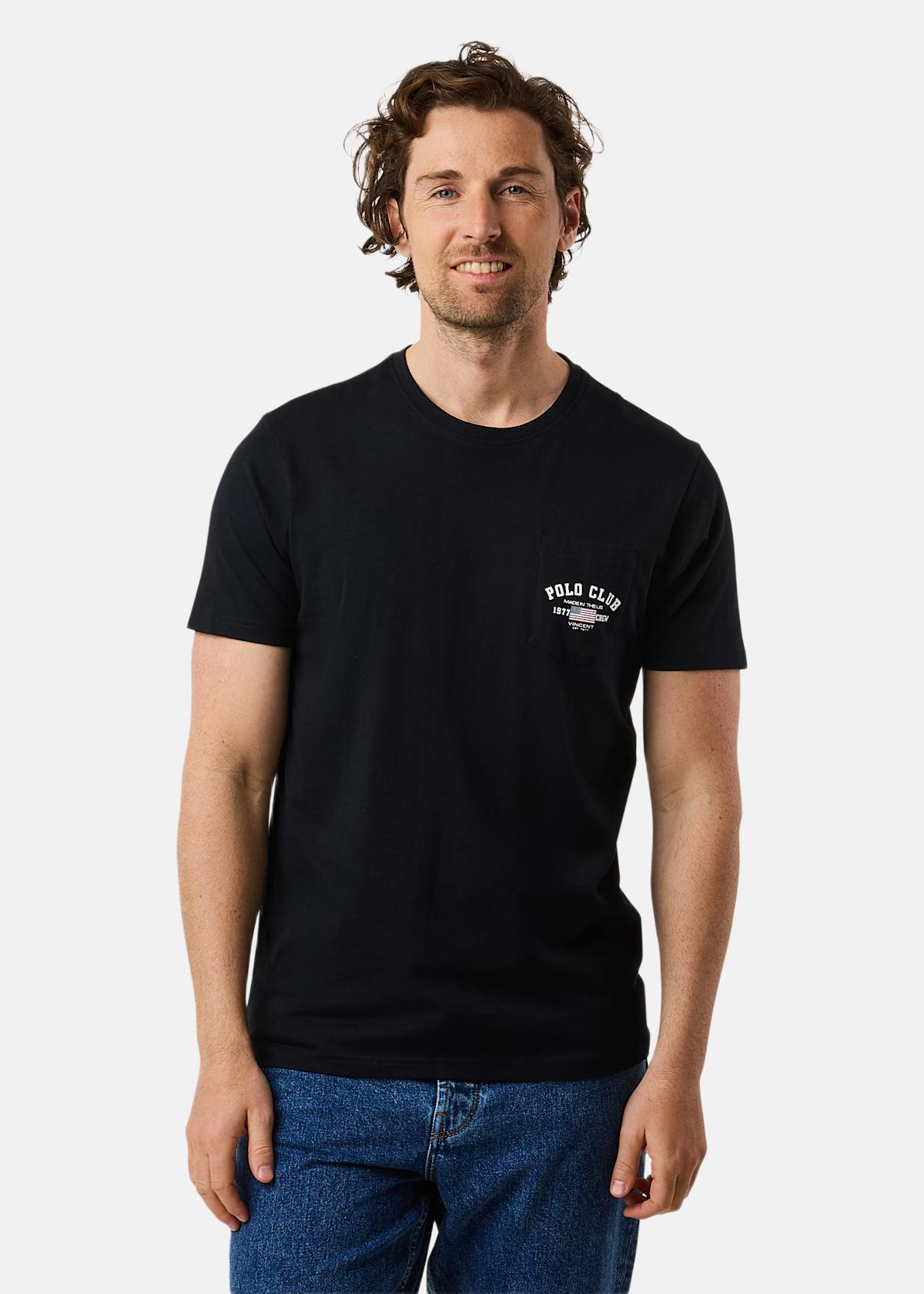 Texas Tee (Bröstficka) |  - sv-se - herr - klader - t-shirts-linnen - t-shirt-vardag-sport - kortarmad-t-shirt-vardag-sport | Padelspecialisterna