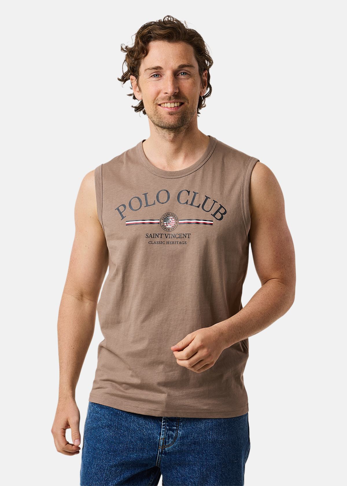 Springfield Sleeveless Tee |  - sv-se - herr - klader - t-shirts-linnen - linnen - linne-sportswear-casual | Padelspecialisterna