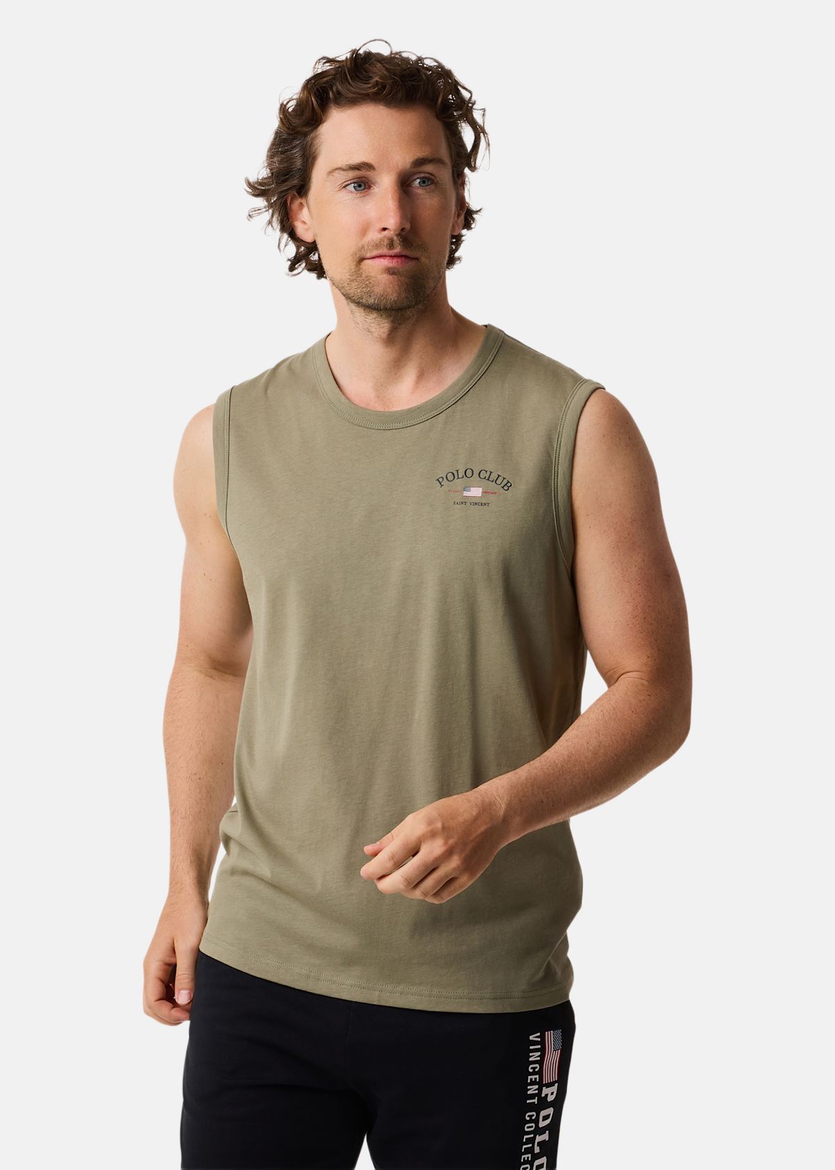 Kansas Sleeveless Tee |  - sv-se - herr - klader - t-shirts-linnen - linnen - linne-sportswear-casual | Padelspecialisterna