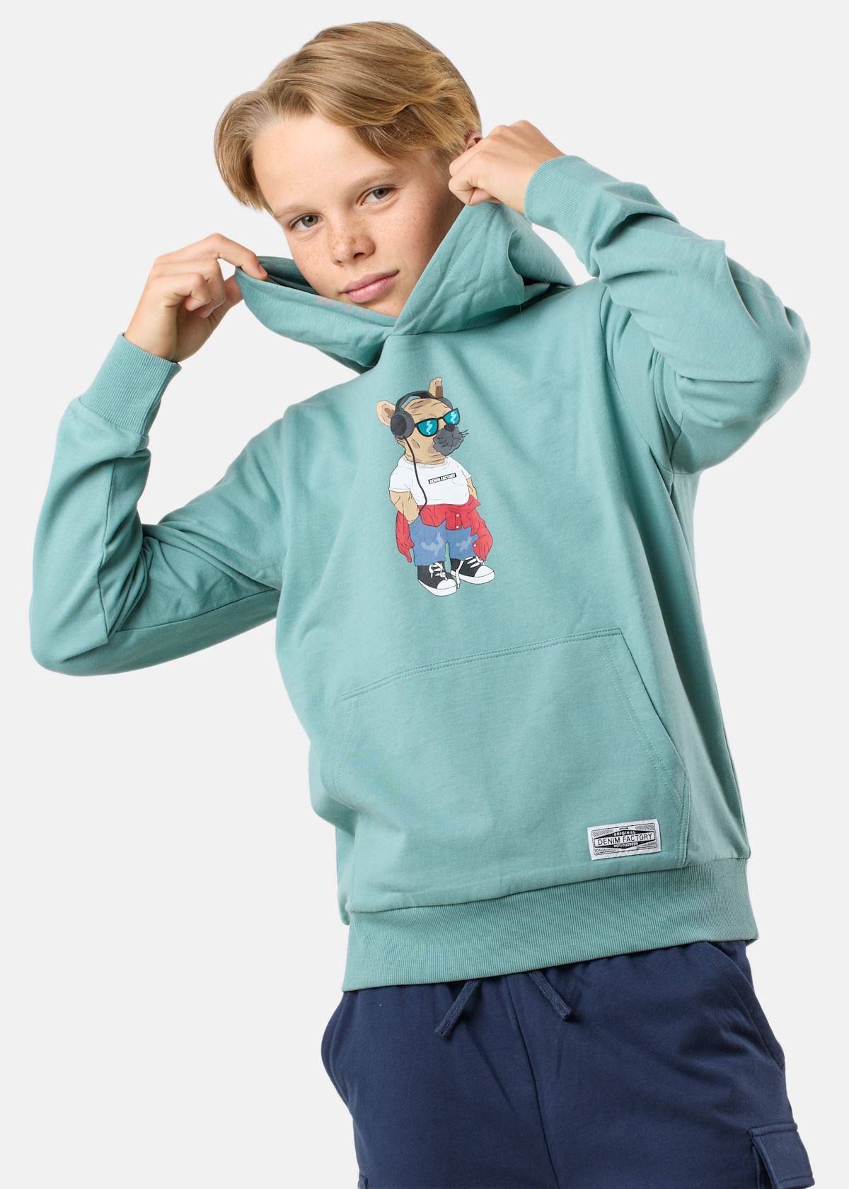 San Diego Hood B JR |  - sv-se - barn - klader - trojor - huvtrojor - hoodie | Padelspecialisterna
