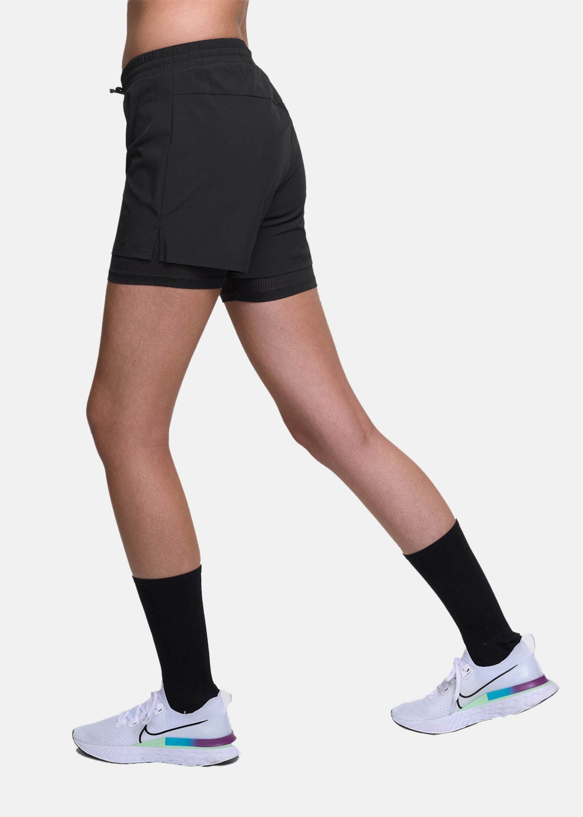 Shorts Run 2 in 1 Wmn |  - sv-se - dam - klader - shorts - lopar-traningsshorts - loparshorts-2-i-1 | Padelspecialisterna