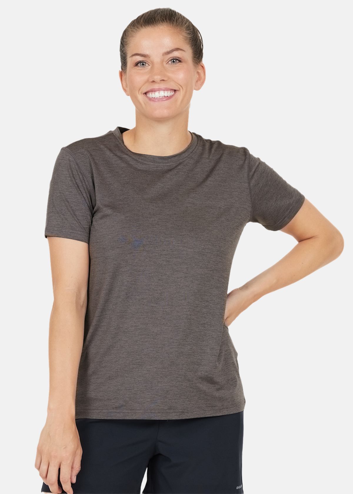 Maje W Melange S/S Tee |  - sv-se - dam - klader - toppar-linnen - t-shirts-friluftsliv-vandring - t-shirts-kortarmade | Padelspecialisterna