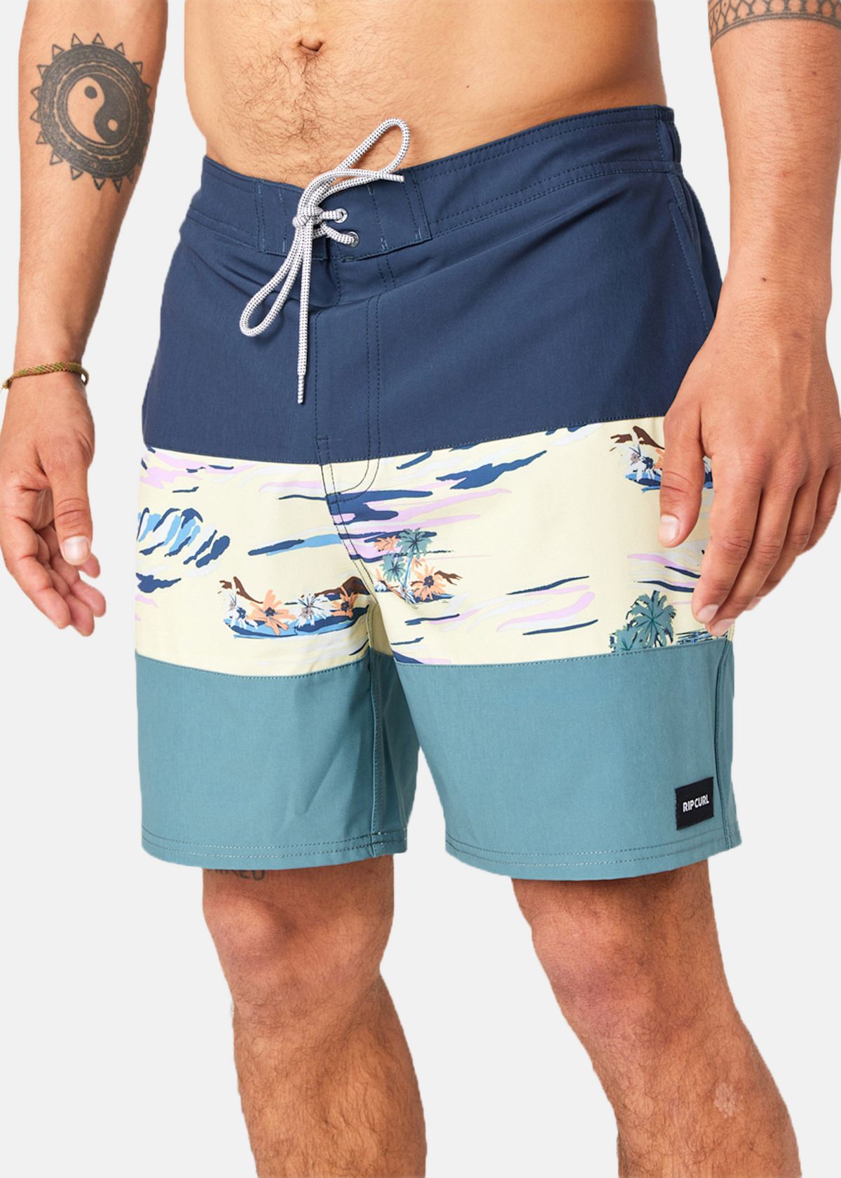 NU DIVIDED SEMI ELASTIC 17"" |  - sv-se - herr - klader - badklader - badshorts | Padelspecialisterna