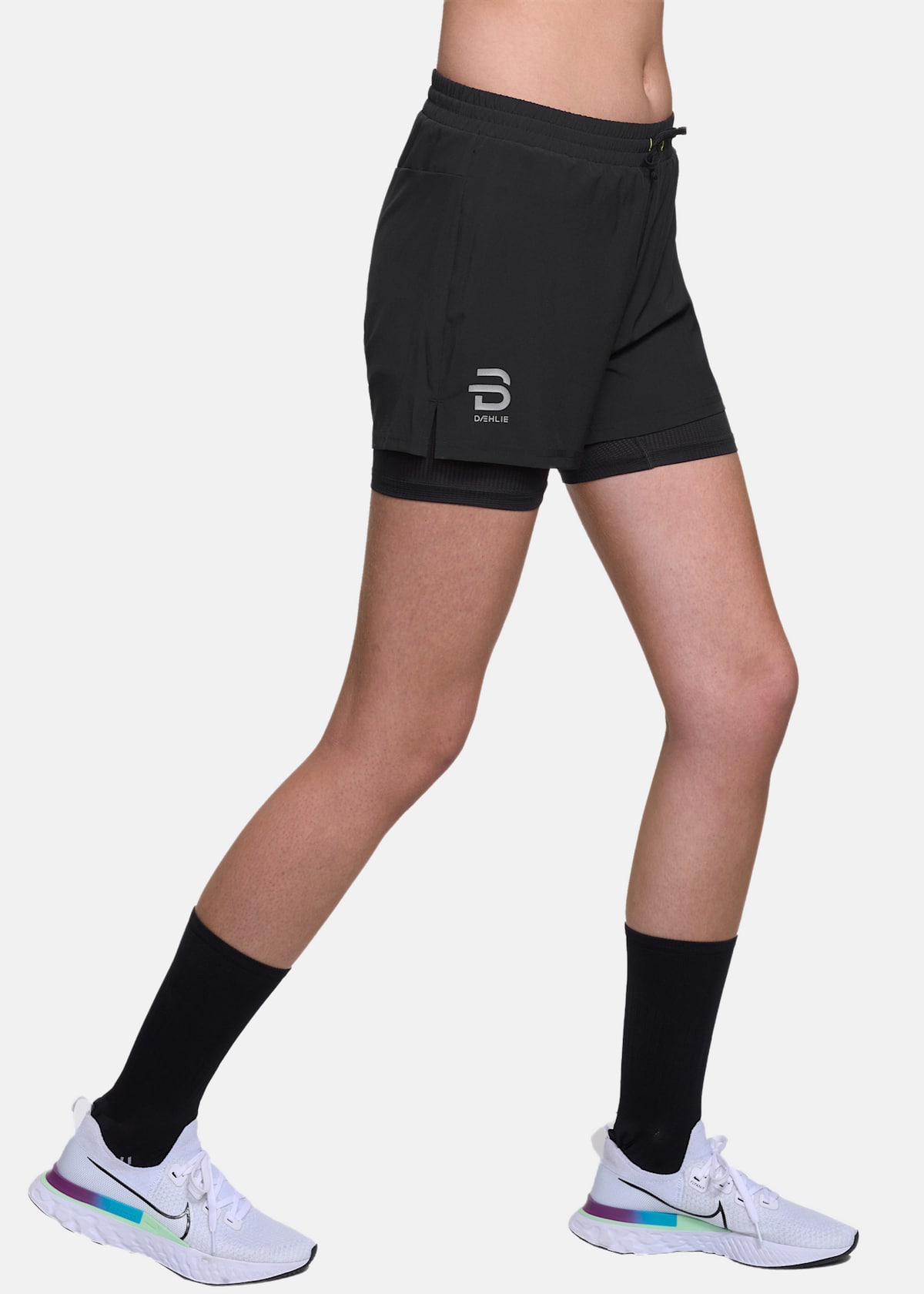 Shorts Run 2 in 1 Wmn |  - sv-se - dam - klader - shorts - lopar-traningsshorts - loparshorts-2-i-1 | Padelspecialisterna