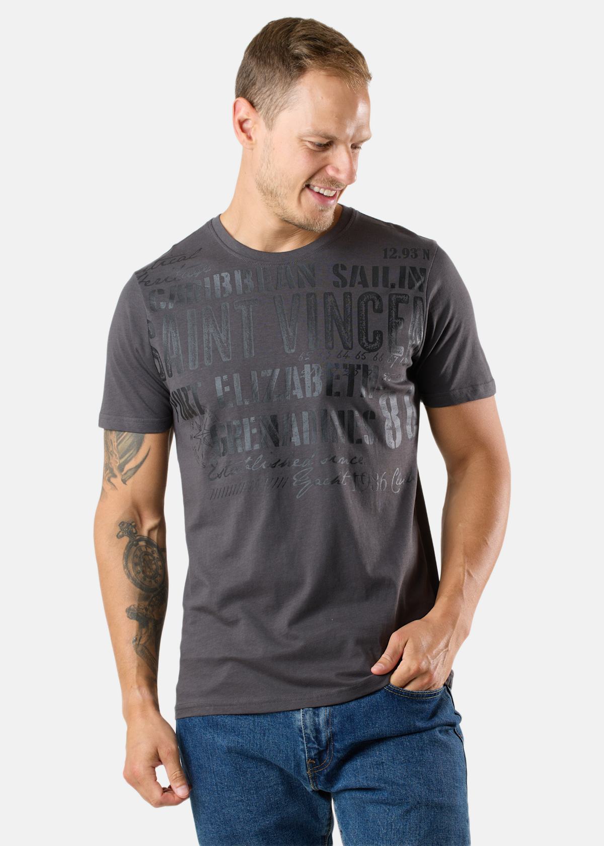 Grenada Tee |  - sv-se - herr - klader - t-shirts-linnen - t-shirt-vardag-sport - kortarmad-t-shirt-vardag-sport | Padelspecialisterna