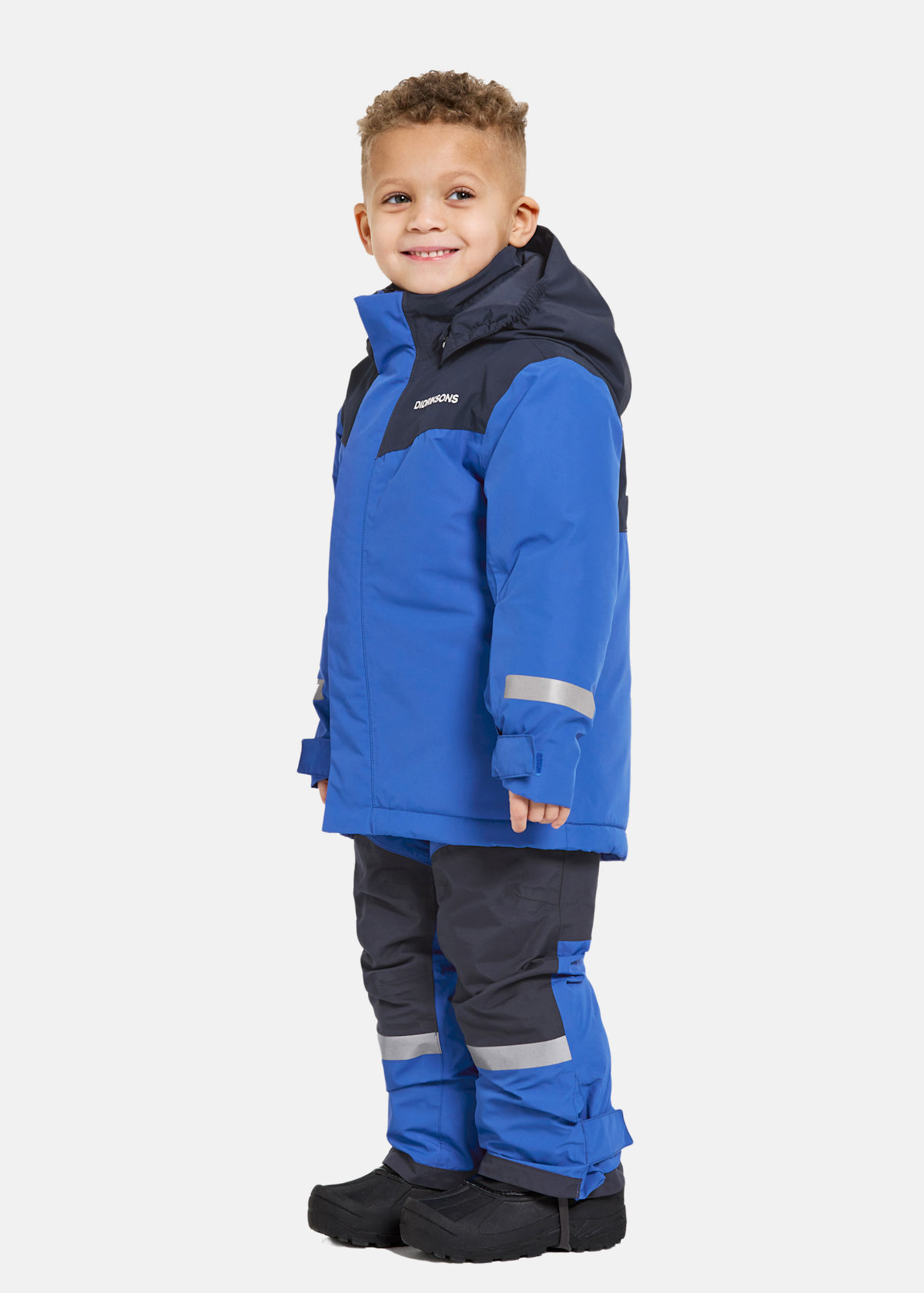 Alternativ bild 1 för Didriksons Skare Kids Set Caribbean Blue