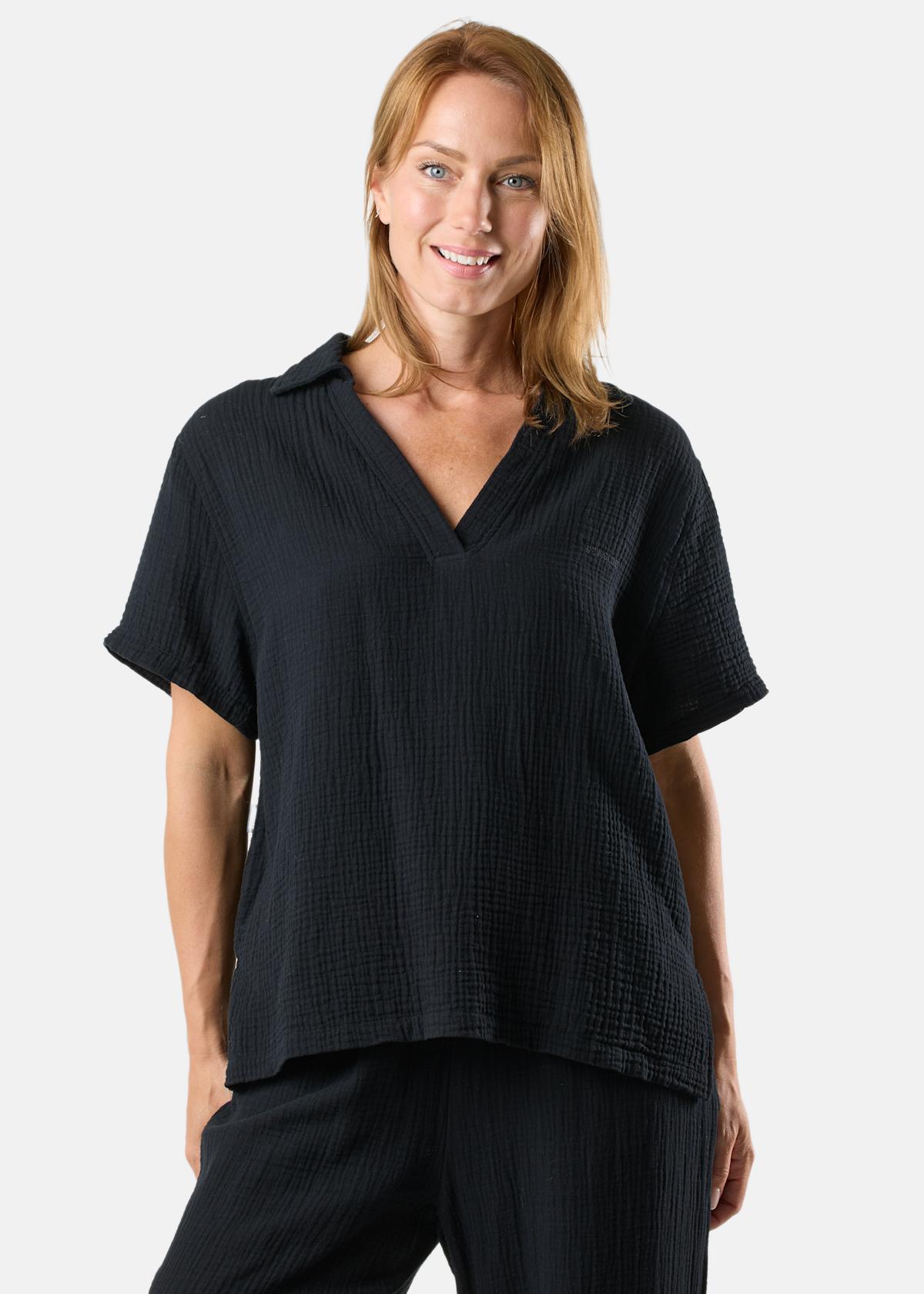Maxime Blouse W |  - sv-se - dam - klader - toppar-linnen - blus - kortarmade-blusar | Padelspecialisterna