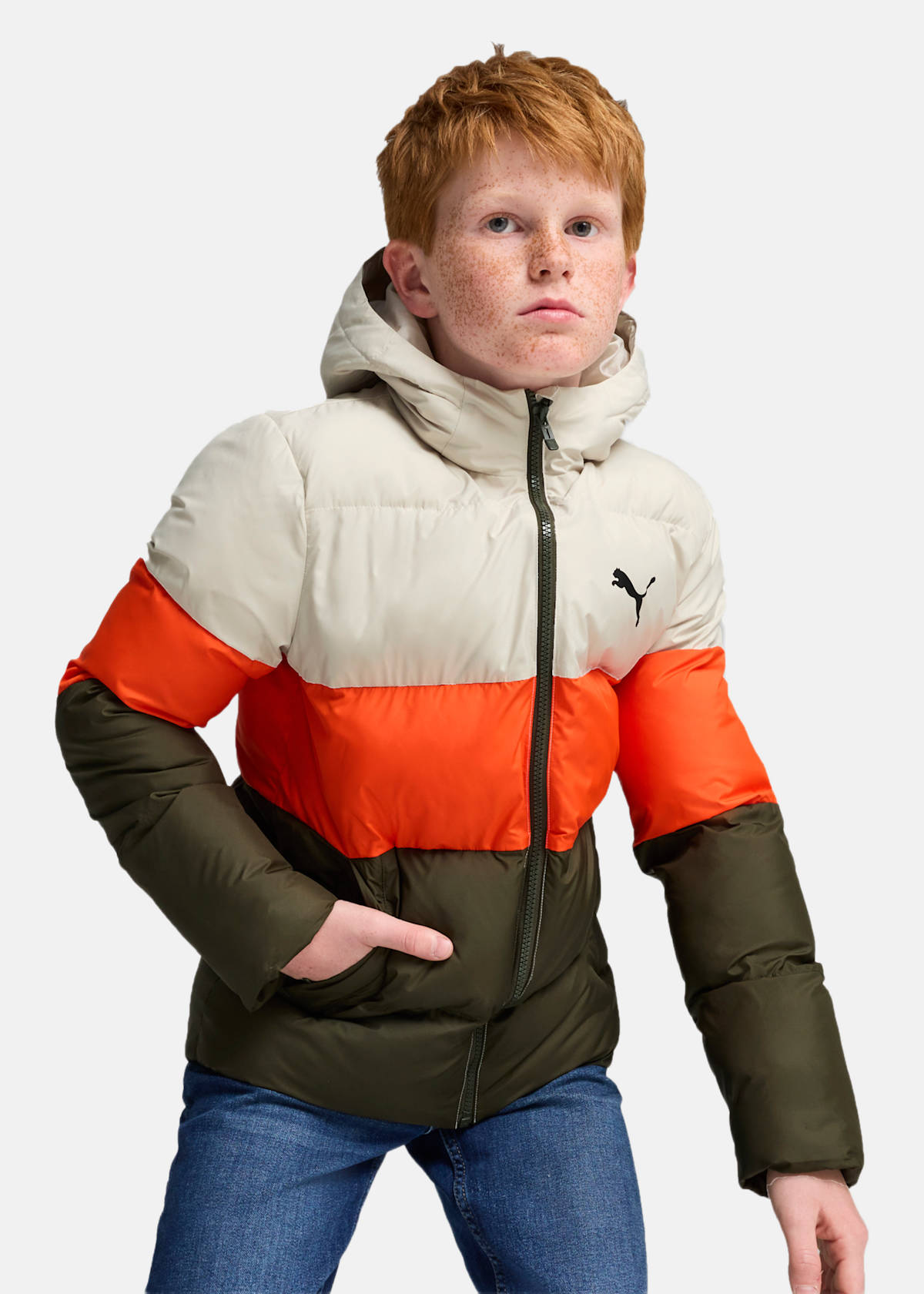 Poly Hooded Puffer Jacket |  - sv-se - barn - klader - jackor - vardags-modejackor - fodrade-vardagsjackor | Padelspecialisterna