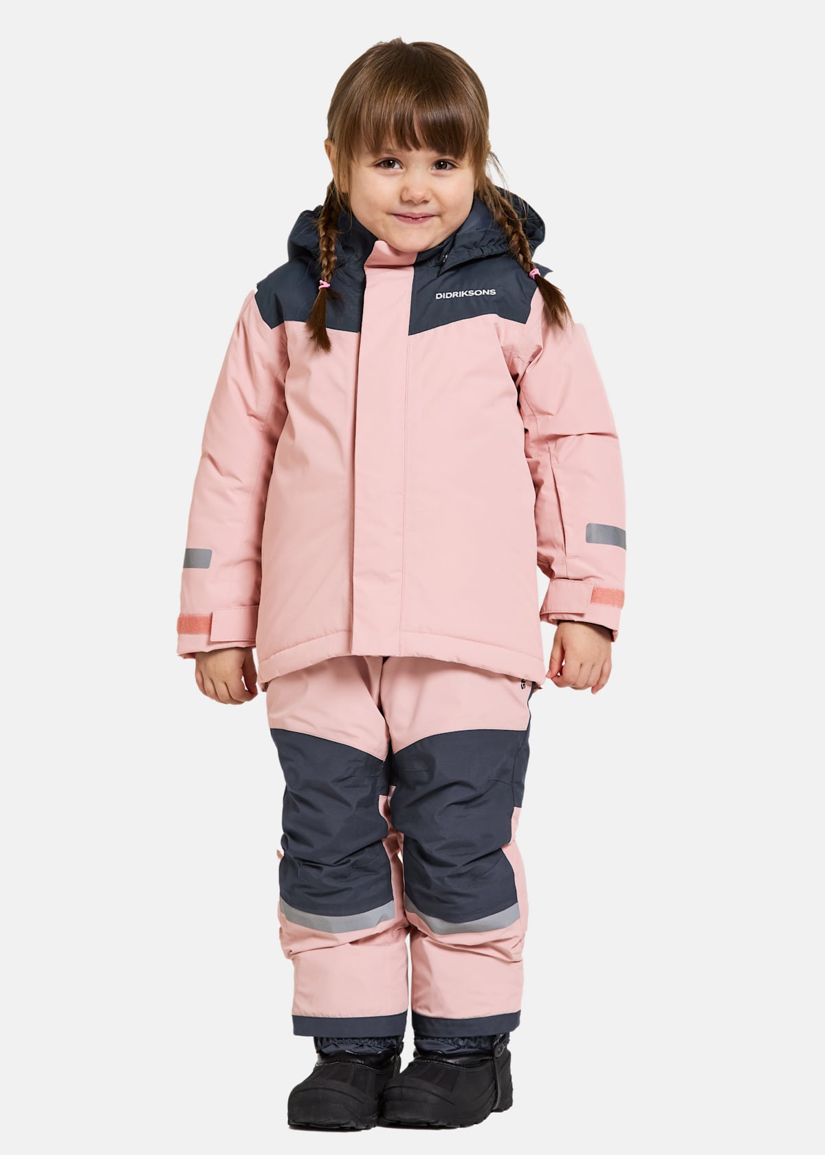 Alternativ bild 1 för Didriksons Skare Kids Set Dusty Pink
