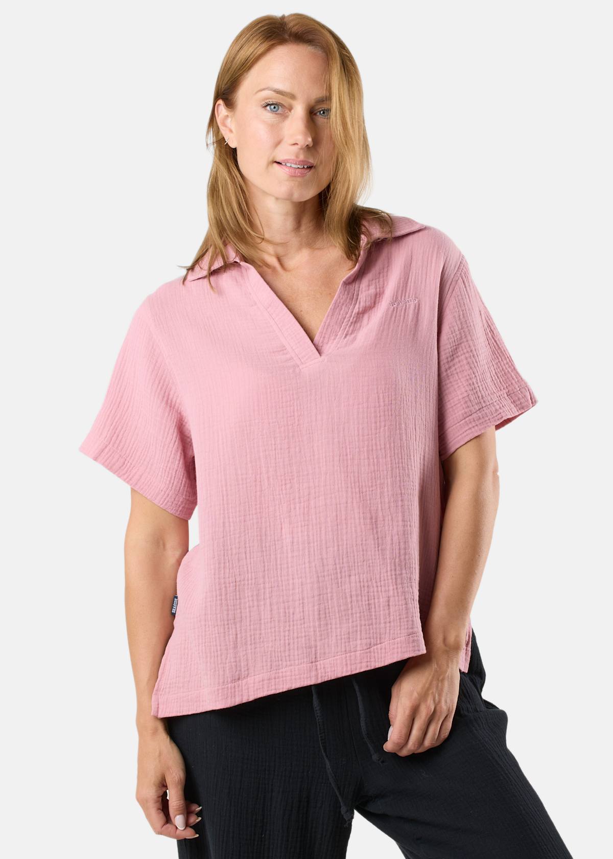 Maxime Blouse W |  - sv-se - dam - klader - toppar-linnen - blus - kortarmade-blusar | Padelspecialisterna
