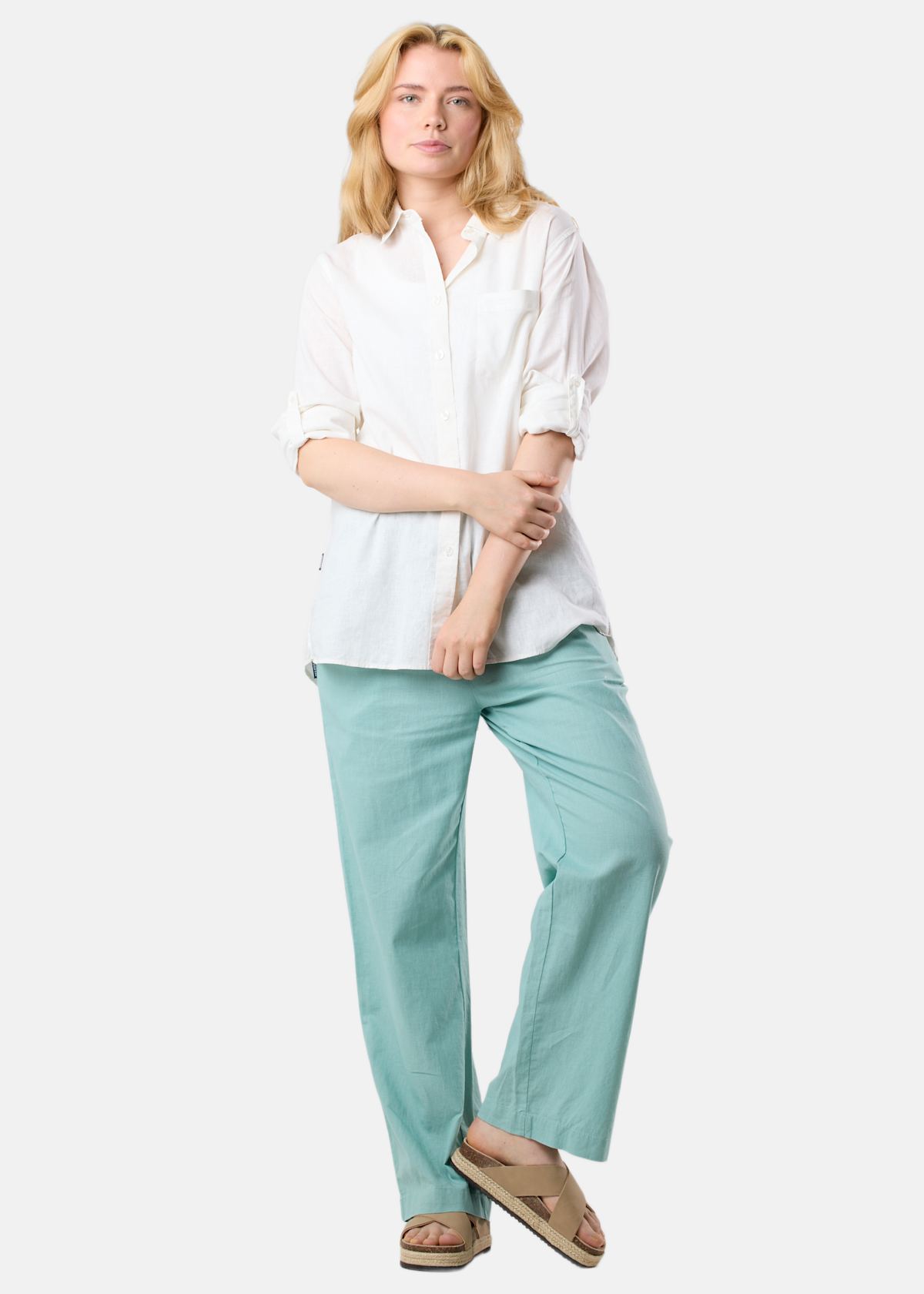 New Hampshire Linen LS Shirt W |  - sv-se - dam - klader - skjortor-piketrojor - skjortor - kortarmade-skjortor | Padelspecialisterna