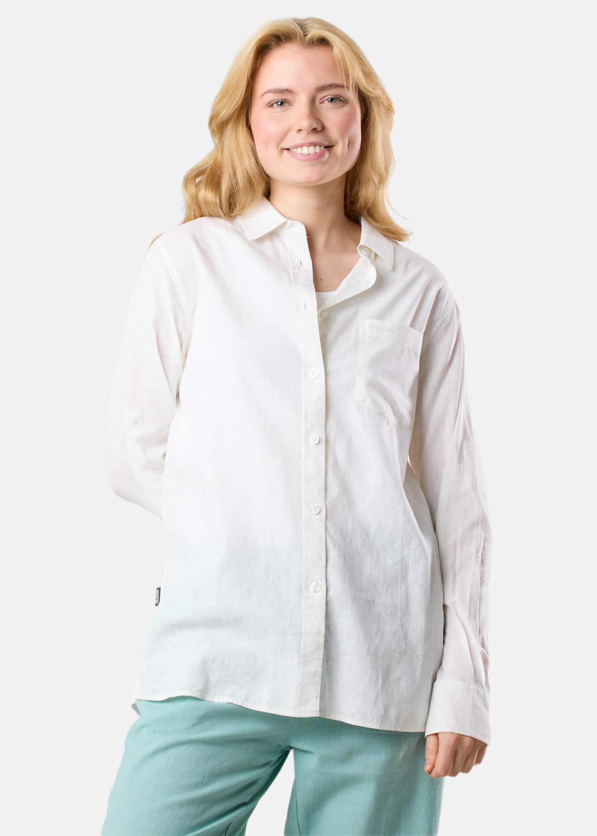 New Hampshire Linen LS Shirt W |  - sv-se - dam - klader - skjortor-piketrojor - skjortor - kortarmade-skjortor | Padelspecialisterna