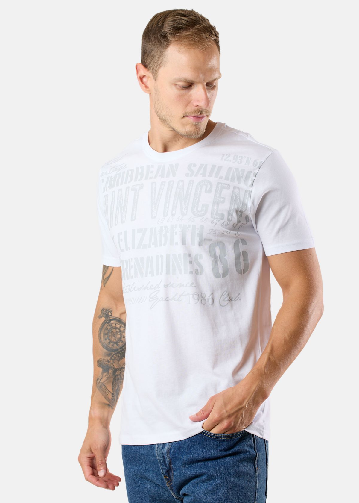 Grenada Tee |  - sv-se - herr - klader - t-shirts-linnen - t-shirt-vardag-sport - kortarmad-t-shirt-vardag-sport | Padelspecialisterna