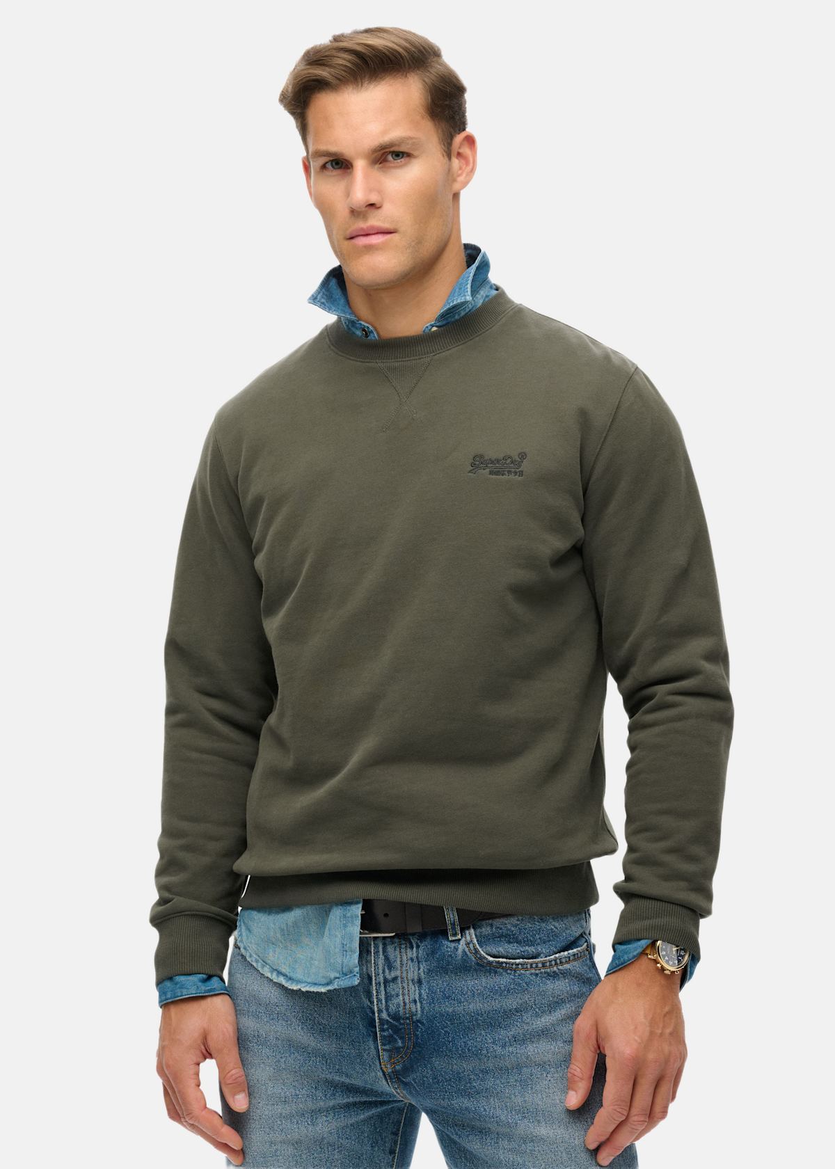 ESSENTIAL LOGO CREW SWEATSHIRT |  - sv-se - herr - klader - trojor - sweatshirts | Padelspecialisterna