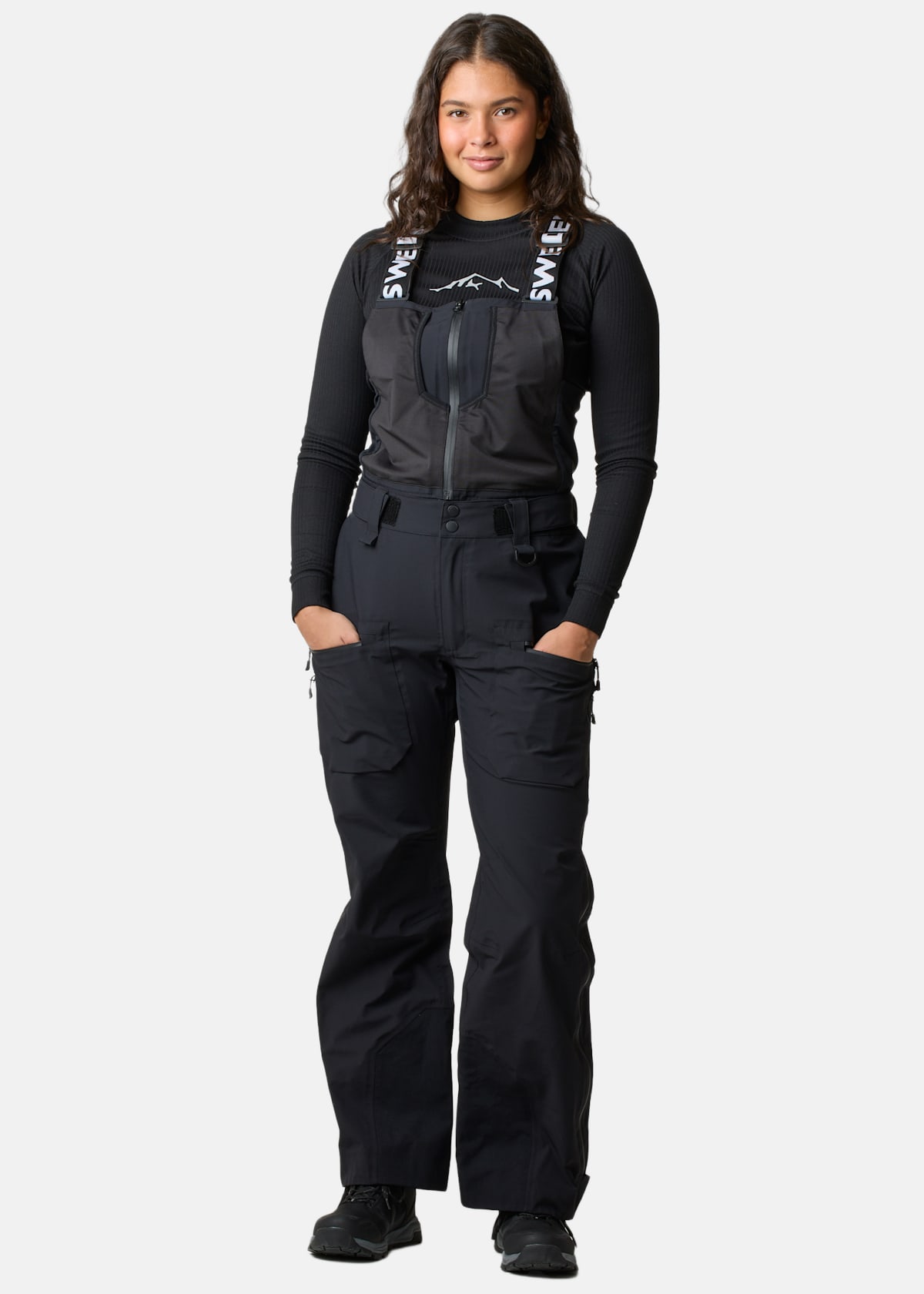 Lofoten 3L Shell Bib Pants W |  - sv-se - varumarken - didriksons - dam | Padelspecialisterna