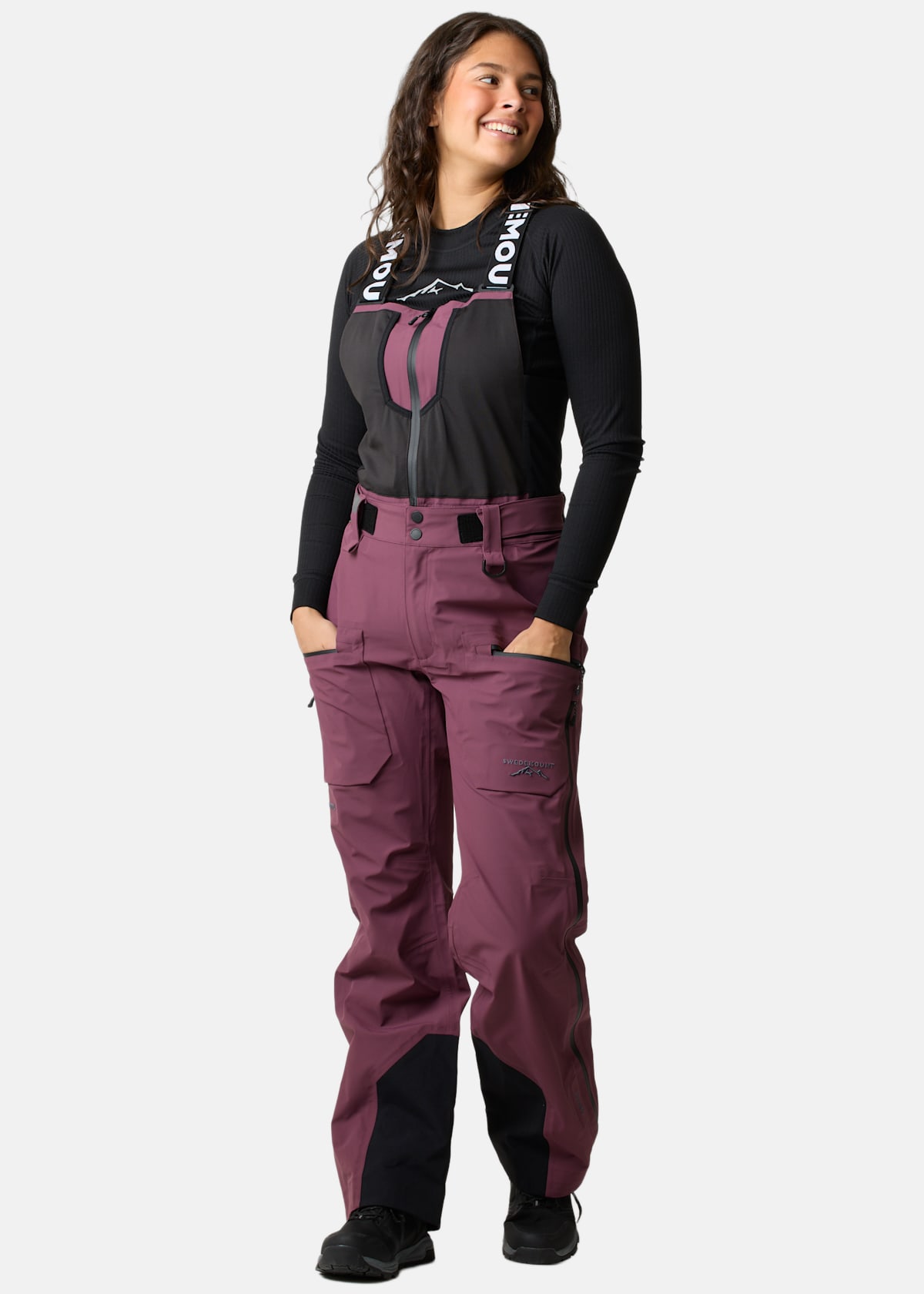 Lofoten 3L Shell Bib Pants W |  - sv-se - varumarken - didriksons - dam | Padelspecialisterna