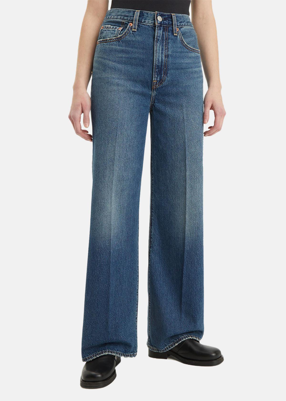 RIBCAGE WIDE LEG |  - sv-se - dam - klader - byxor - vardagsbyxor-jeans - jeans | Padelspecialisterna