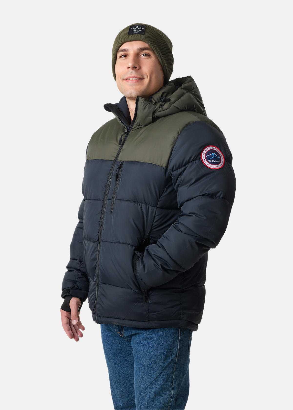 SOUTH POLE INSULATED JACKET |  - sv-se - herr - klader - jackor - vardags-modejackor - fodrade-vardagsjackor | Padelspecialisterna