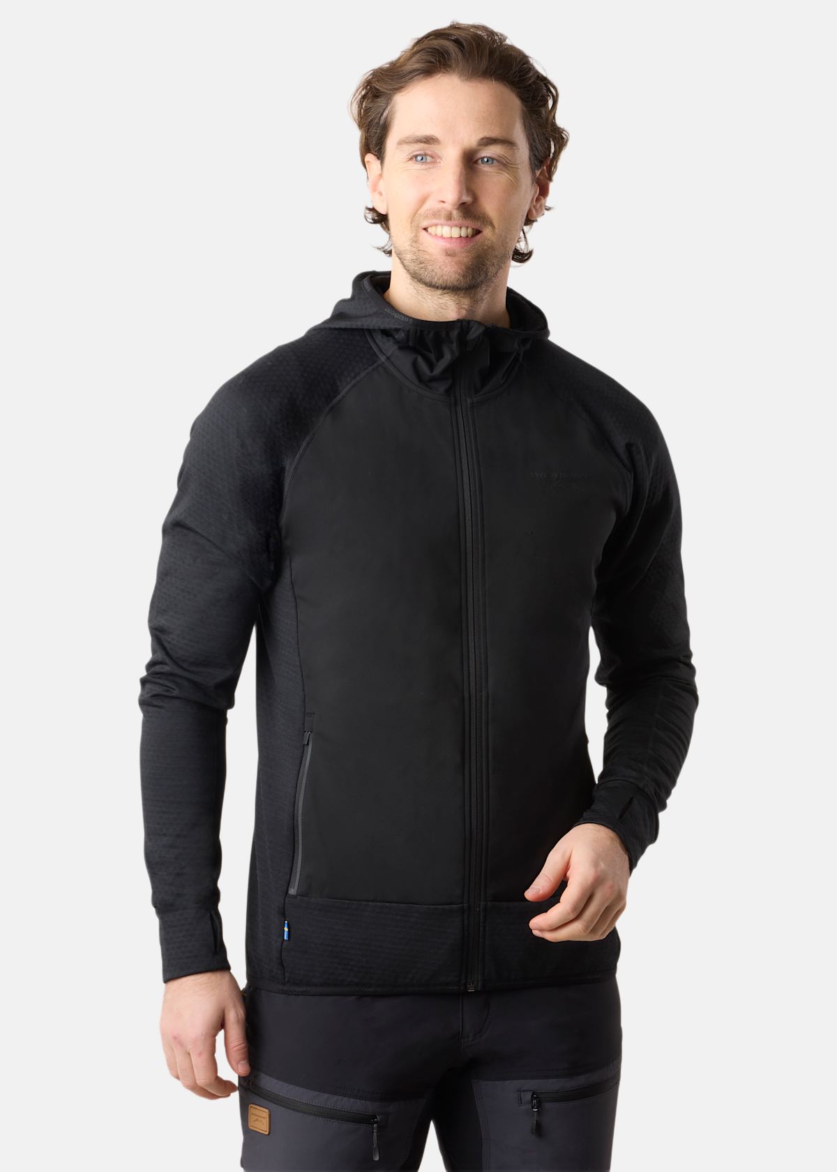Nordic Wind Full Zip Hood |  - sv-se - herr - klader - jackor - langdskidjackor | Padelspecialisterna