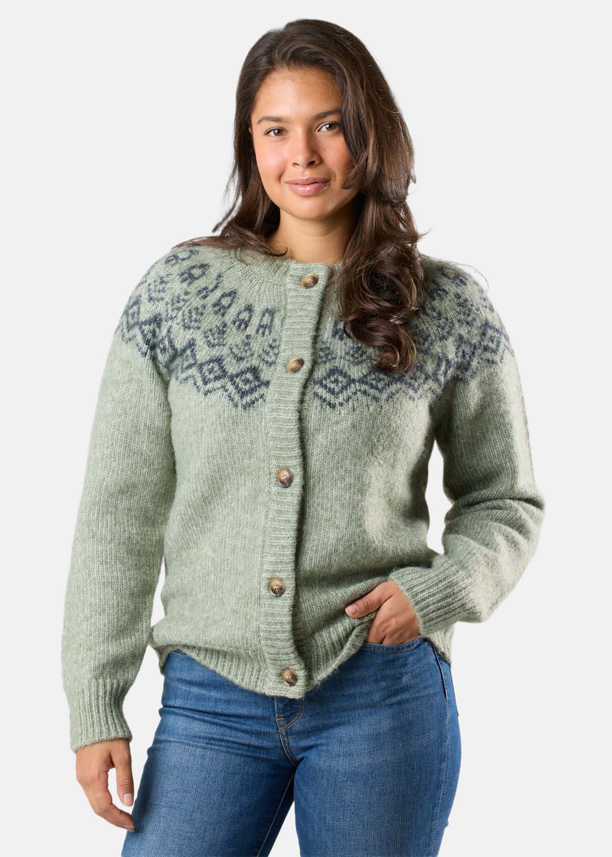 Lofoten Wool Knit Cardigan W |  - sv-se - dam - klader - trojor - fleecetrojor-fleecejackor | Padelspecialisterna