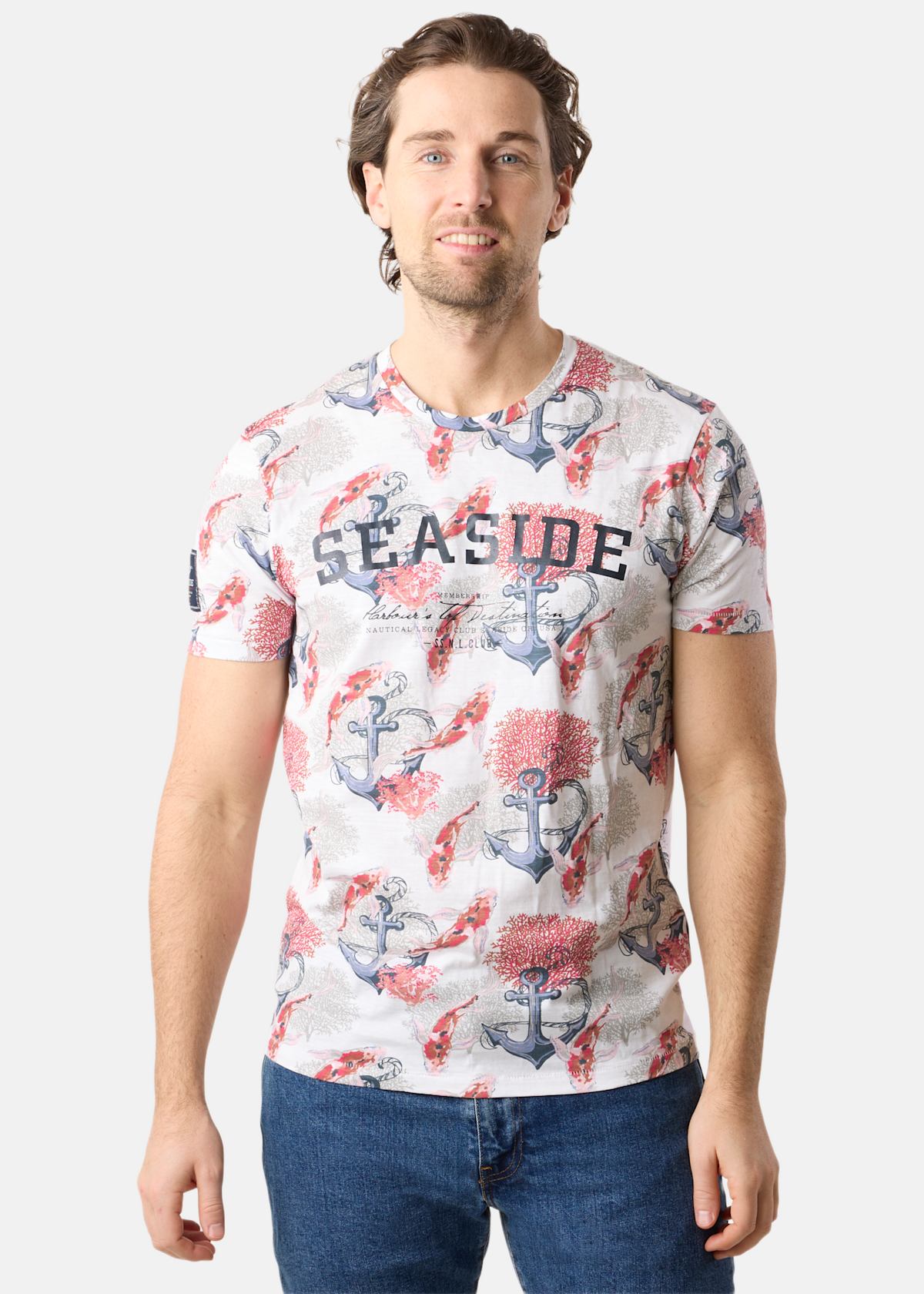 Ocean Tee |  - sv-se - herr - klader - t-shirts-linnen - t-shirt-vardag-sport - kortarmad-t-shirt-vardag-sport | Padelspecialisterna