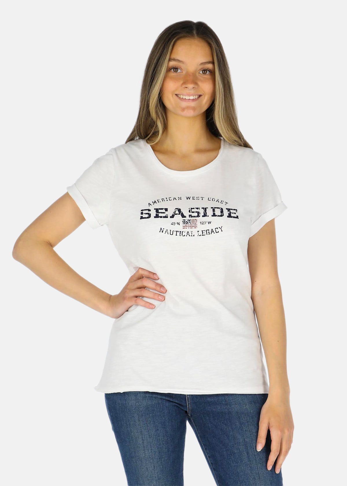 Nautical Tee W |  - sv-se - dam - klader - toppar-linnen - t-shirts-friluftsliv-vandring - t-shirts-kortarmade | Padelspecialisterna