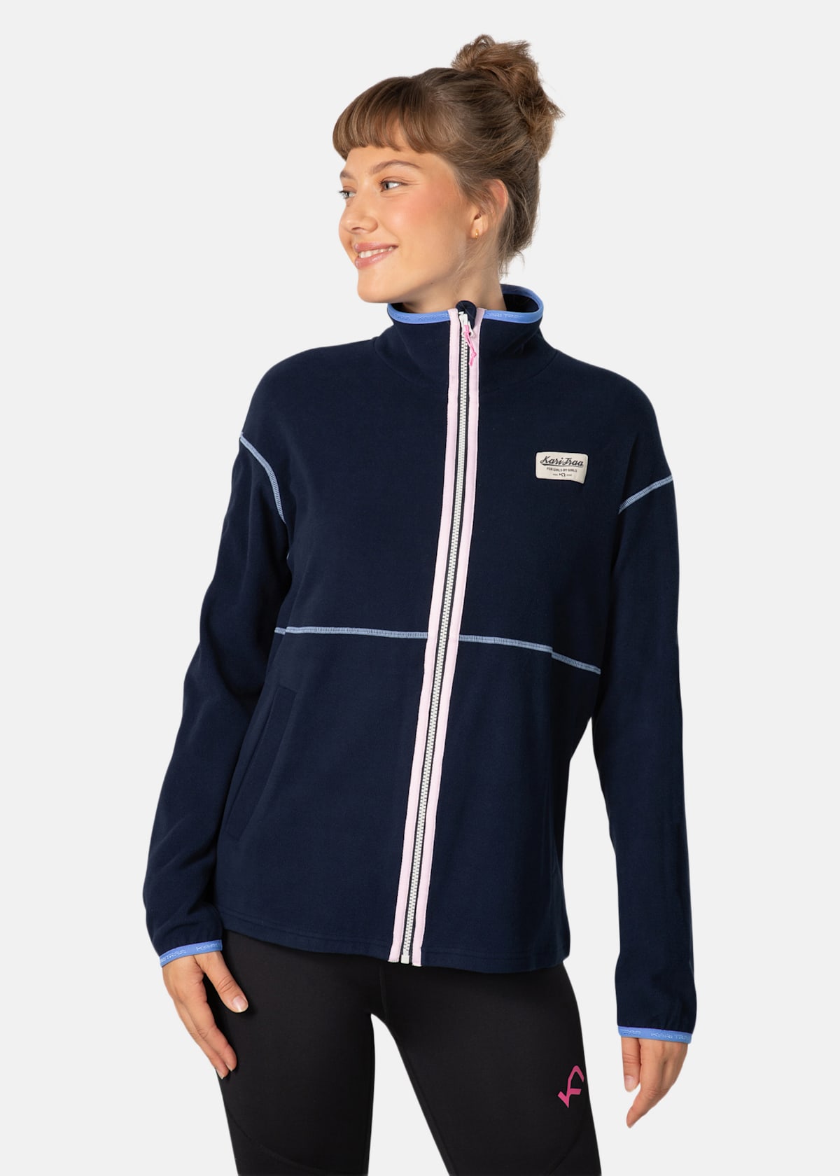 GRACIE MIDLAYER |  - sv-se - dam - klader - trojor - fleecetrojor-fleecejackor - fleecetrojor-hel-dragkedja | Padelspecialisterna