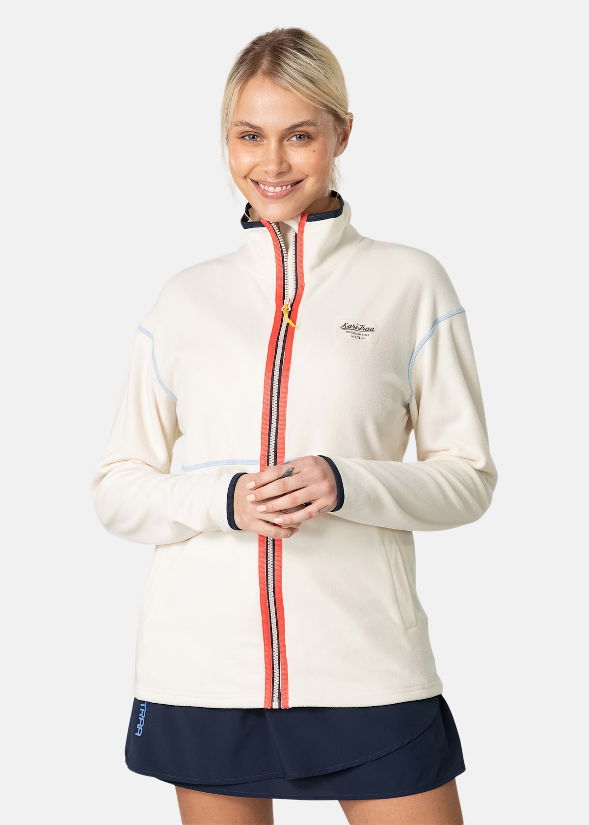 GRACIE MIDLAYER |  - sv-se - dam - klader - trojor - fleecetrojor-fleecejackor - fleecetrojor-hel-dragkedja | Padelspecialisterna