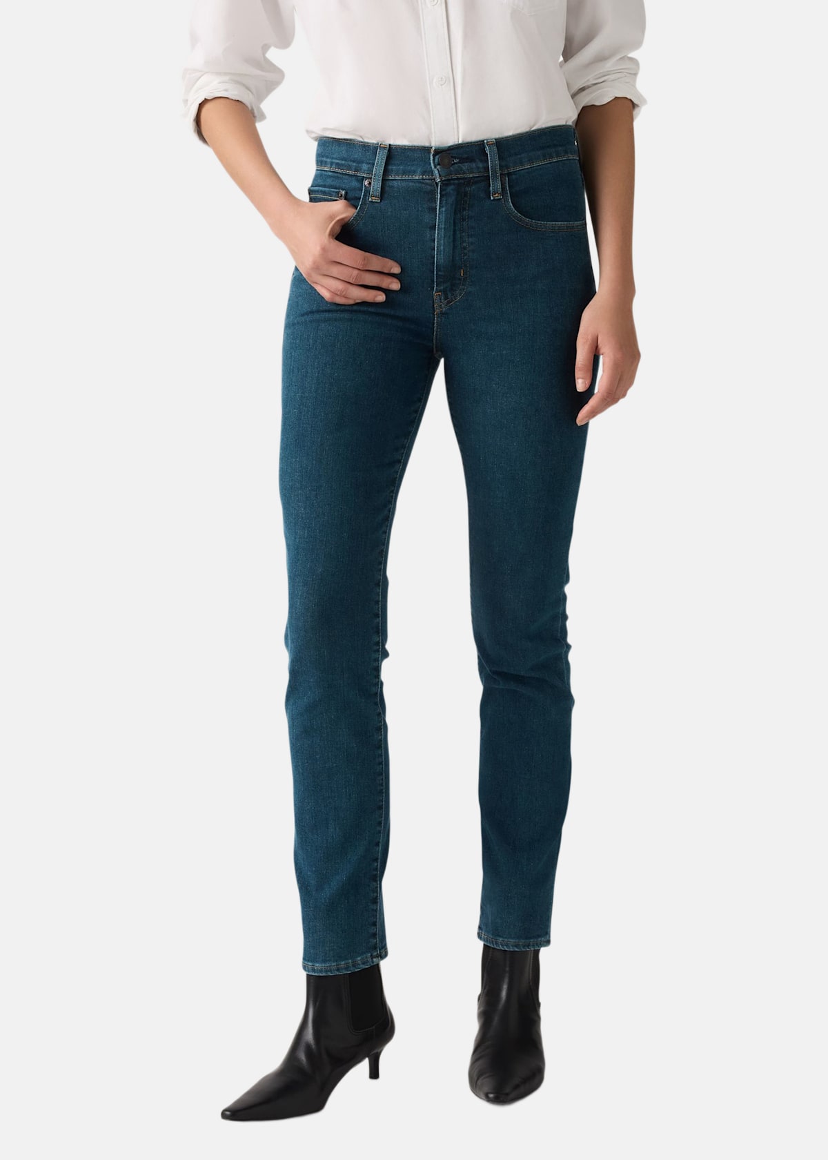 724 HIGH RISE STRAIGHT |  - sv-se - dam - klader - byxor - vardagsbyxor-jeans - jeans | Padelspecialisterna