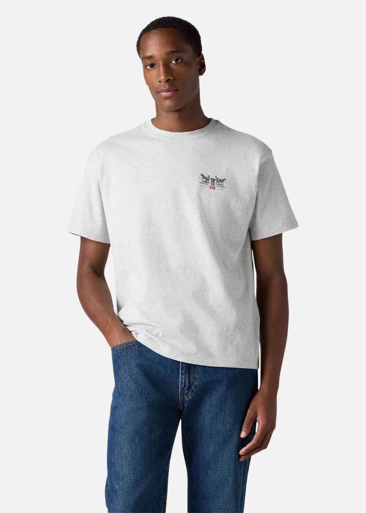 VINTAGE FIT GRAPHIC TEE BADGE |  - sv-se - herr - klader - t-shirts-linnen - t-shirt-vardag-sport - kortarmad-t-shirt-vardag-sport | Padelspecialisterna