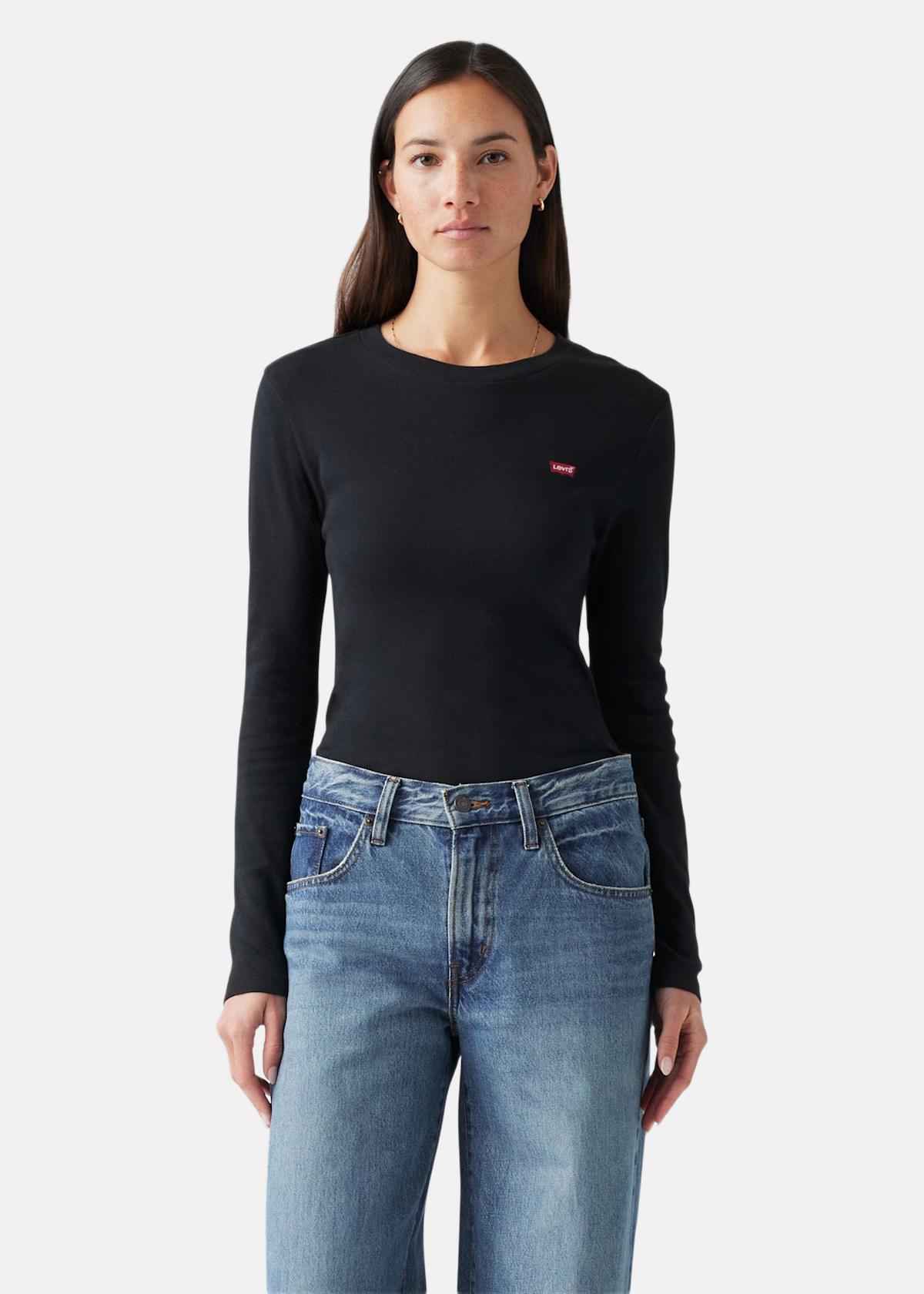 ESSENTIAL HM LS TEE WHITE + |  - sv-se - dam - klader - toppar-linnen - t-shirts-friluftsliv-vandring - t-shirts-langarmade | Padelspecialisterna