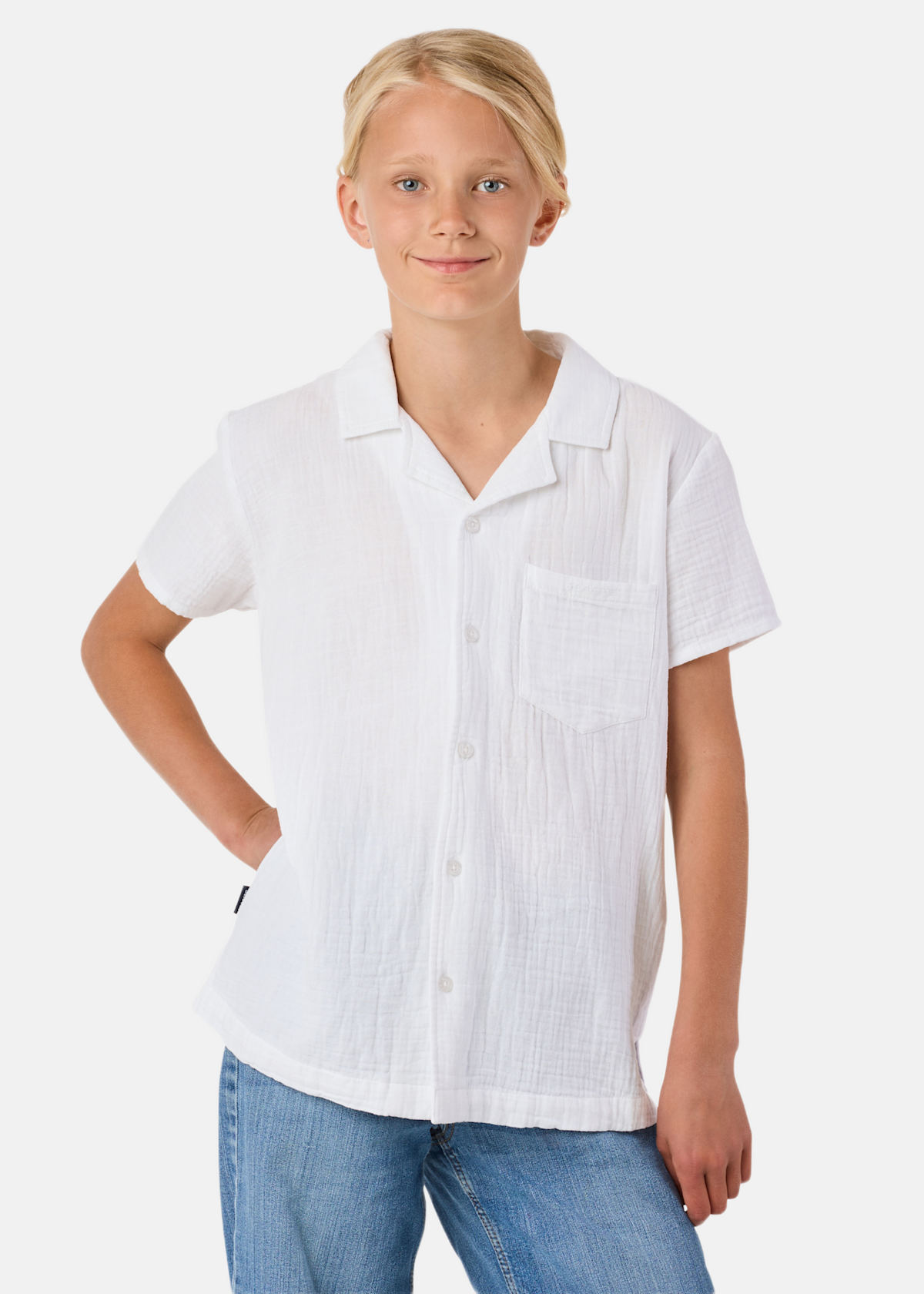 Max Shirt JR |  - sv-se - barn - klader - skjortor-piketrojor - skjortor - kortarmade-skjortor | Padelspecialisterna