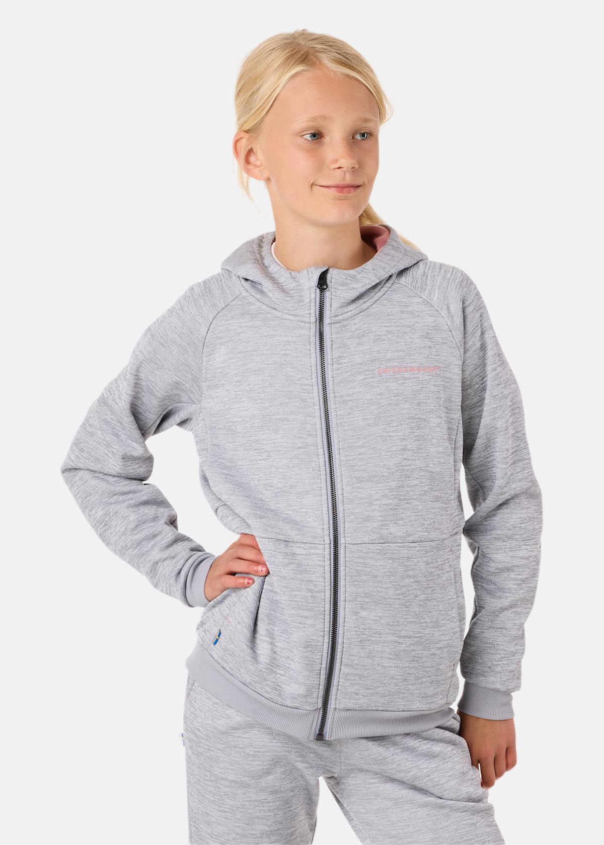 Training Logo Zip Hood JR II |  - sv-se - barn - klader - trojor - huvtrojor - zip-hoodie | Padelspecialisterna