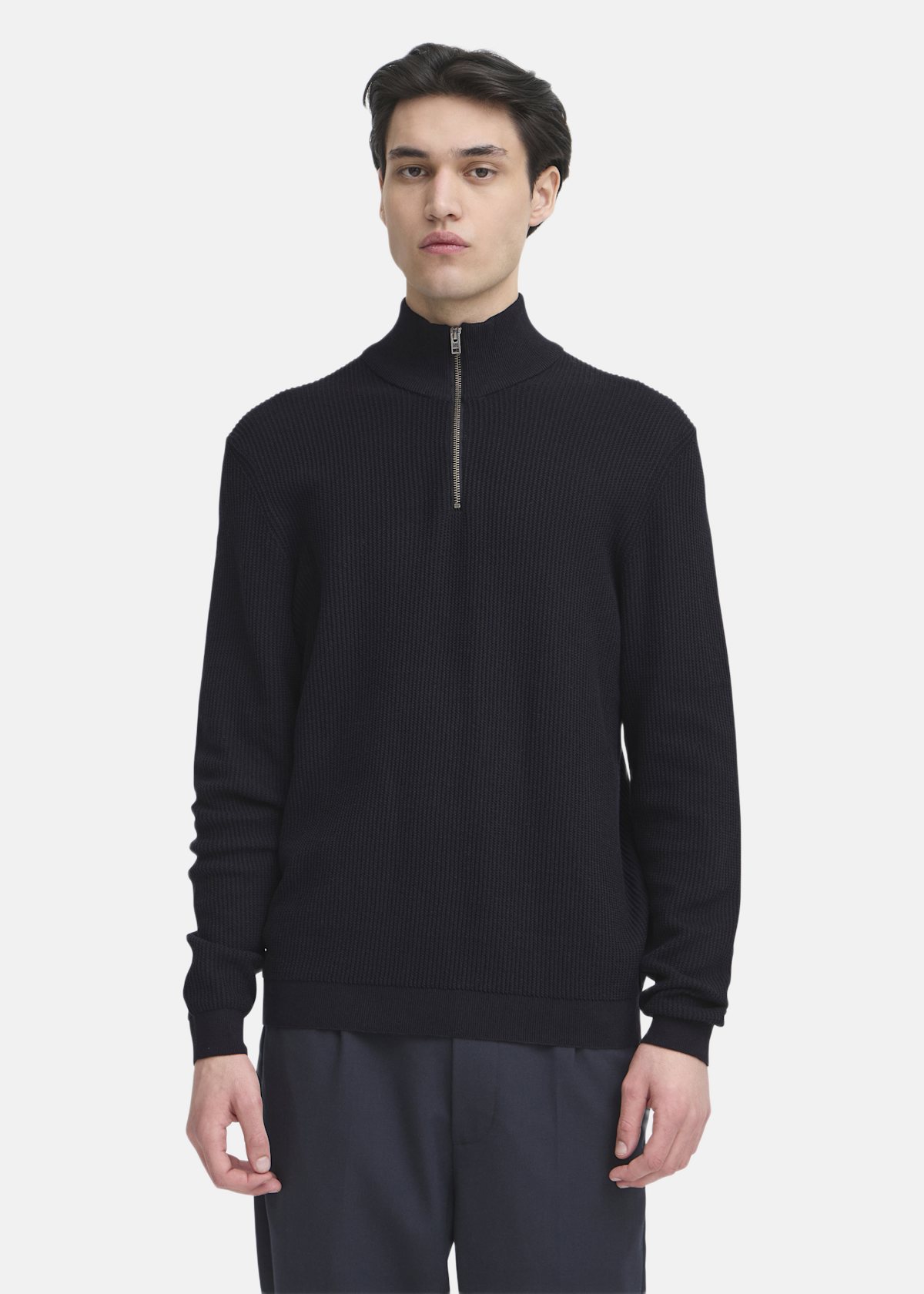 CFNOAR structured halfzip knit |  - sv-se - herr - klader - trojor - sweatshirts | Padelspecialisterna