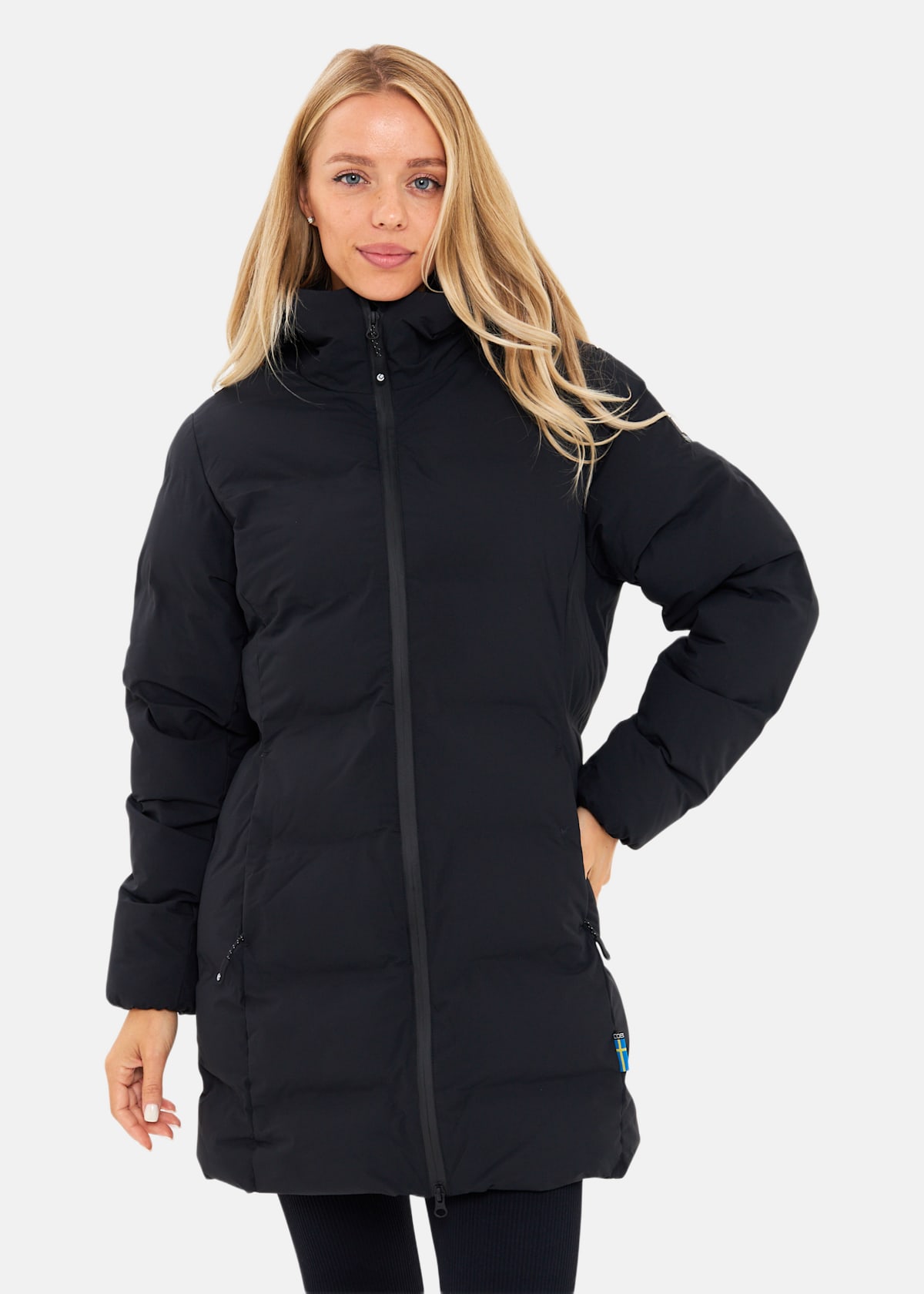 PUFFER LONG |  - sv-se - dam - klader - jackor - vardags-modejackor - fodrade-vardagsjackor | Padelspecialisterna