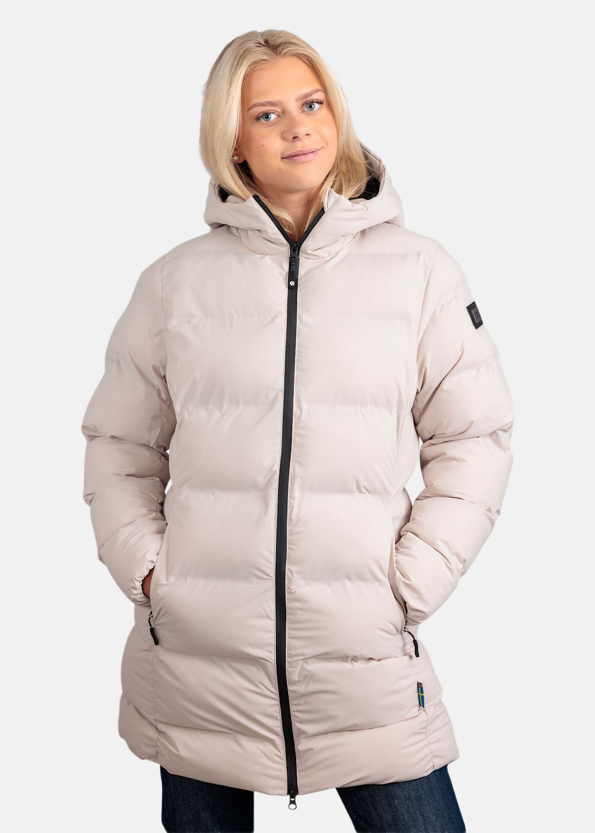 PUFFER LONG |  - sv-se - dam - klader - jackor - vardags-modejackor - fodrade-vardagsjackor | Padelspecialisterna