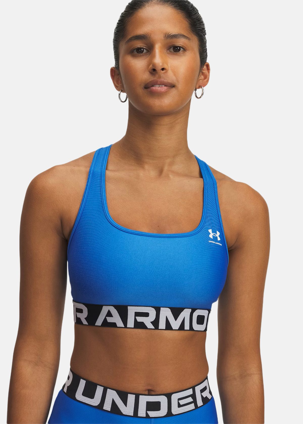 UA HG Mid Branded |  - sv-se - dam - klader - underklader - bh - sport-bh-medium-support | Padelspecialisterna